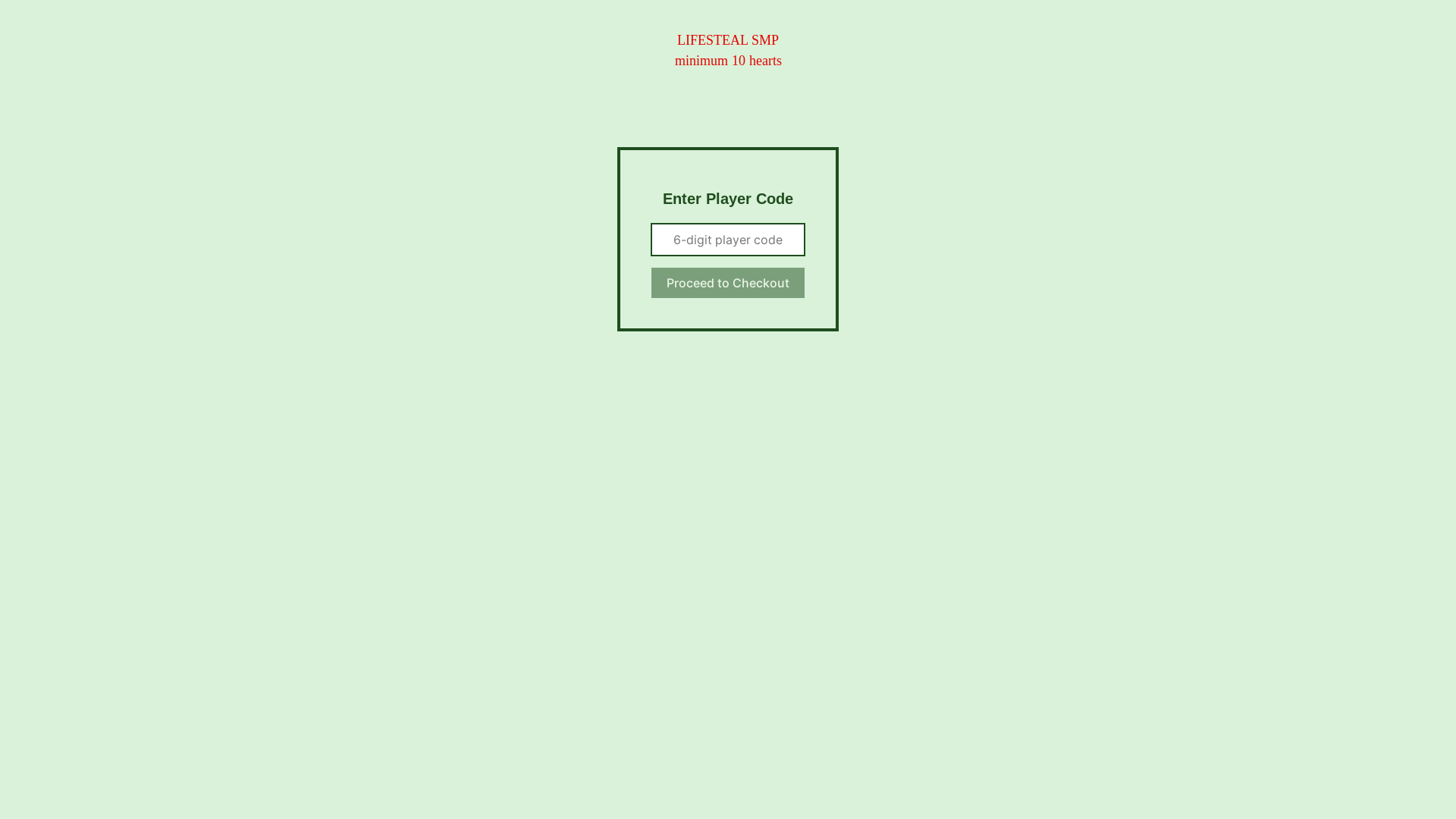 website screenshot of https://lifestealsmp.pages.dev/