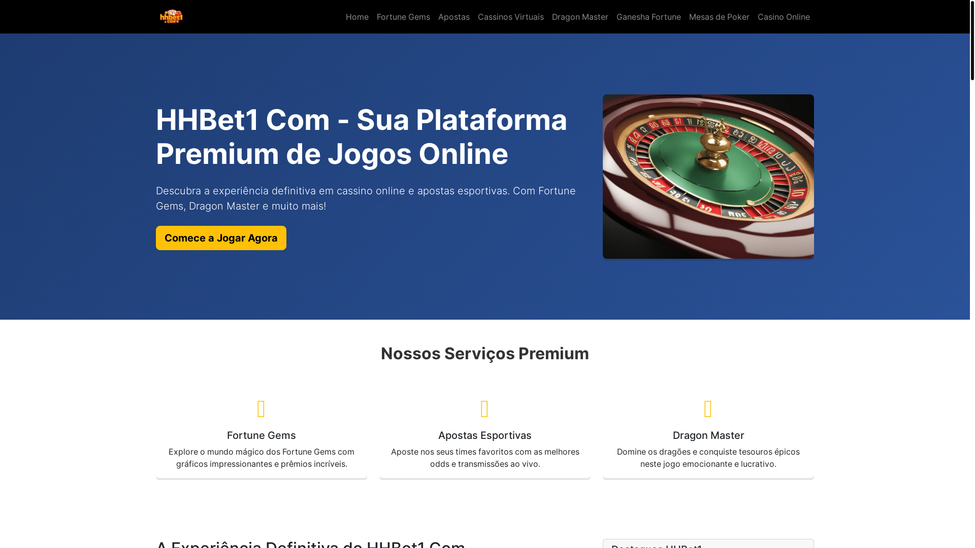 website screenshot of https://hhbet1-com.com/