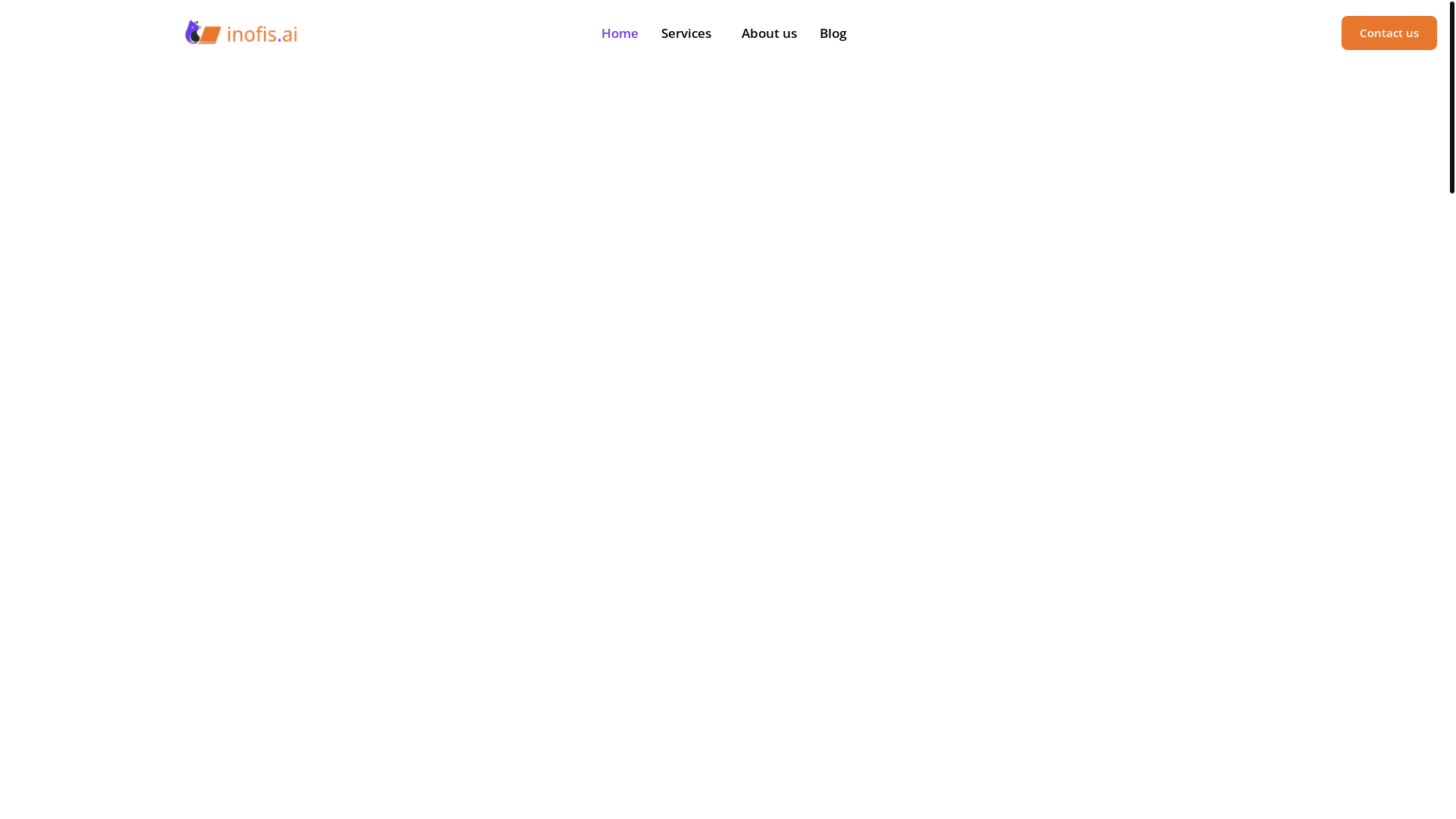 website screenshot of https://inofis.ai/