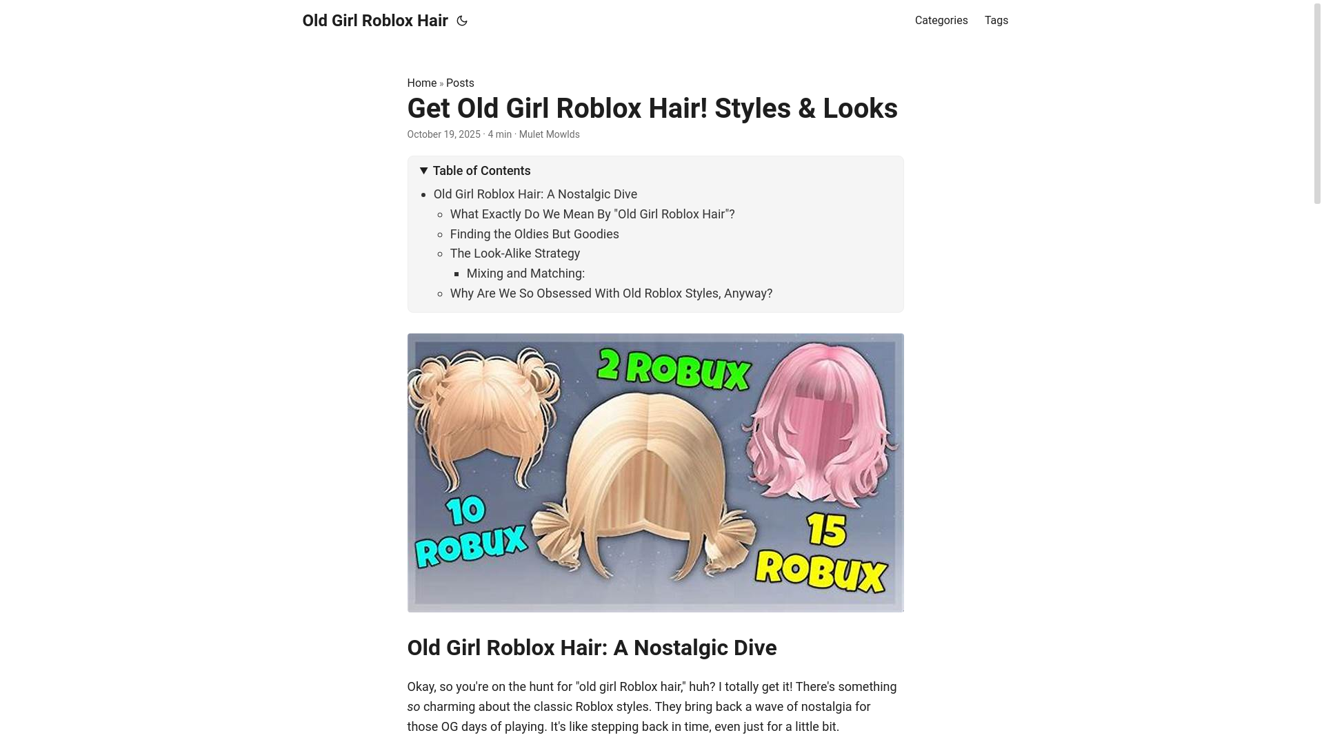 website screenshot of https://old-girl-roblox-hair.pages.dev/