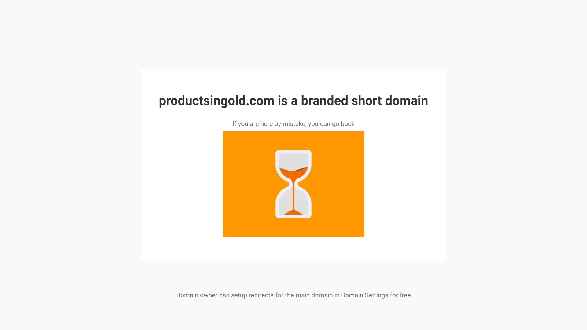 website screenshot of https://productsingold.com/