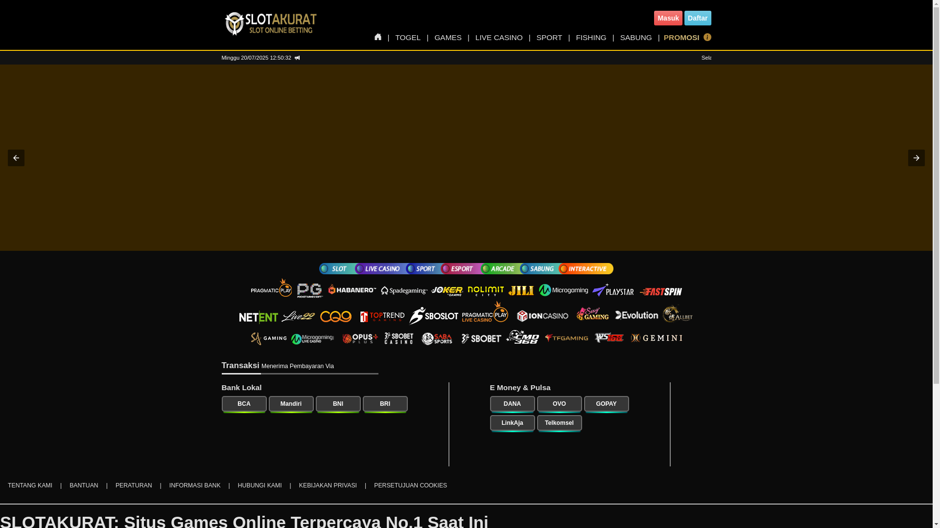 website screenshot of https://slotakuratnih.pages.dev/