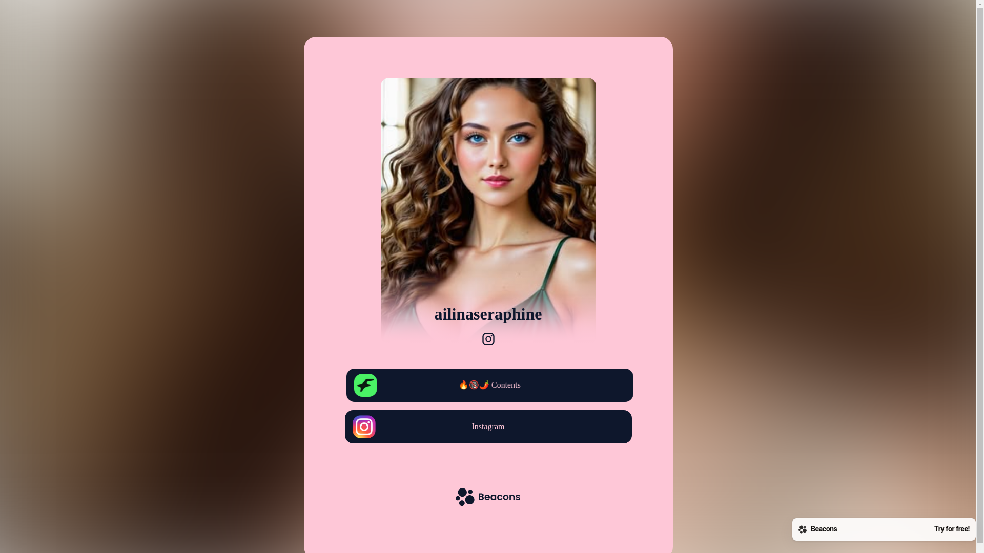 website screenshot of https://ailinaseraphine.com/