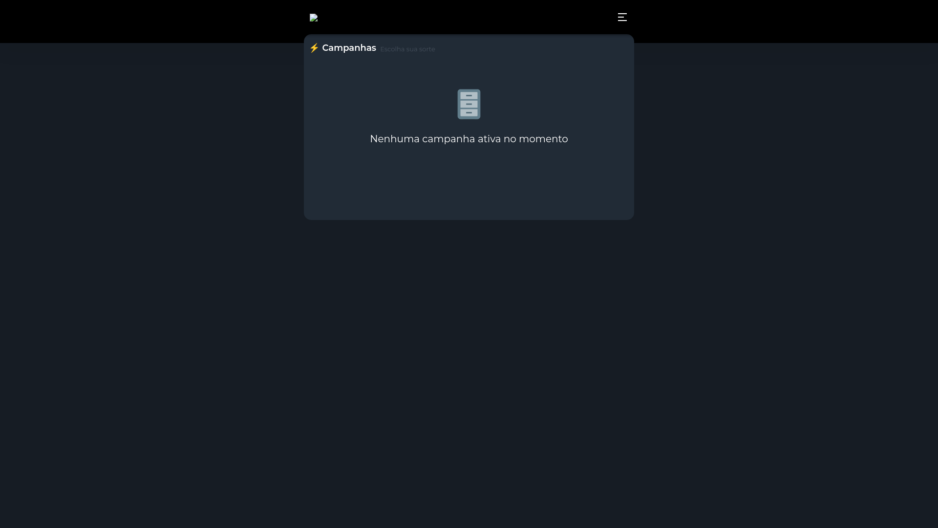 website screenshot of https://whitesorteios.com.br/