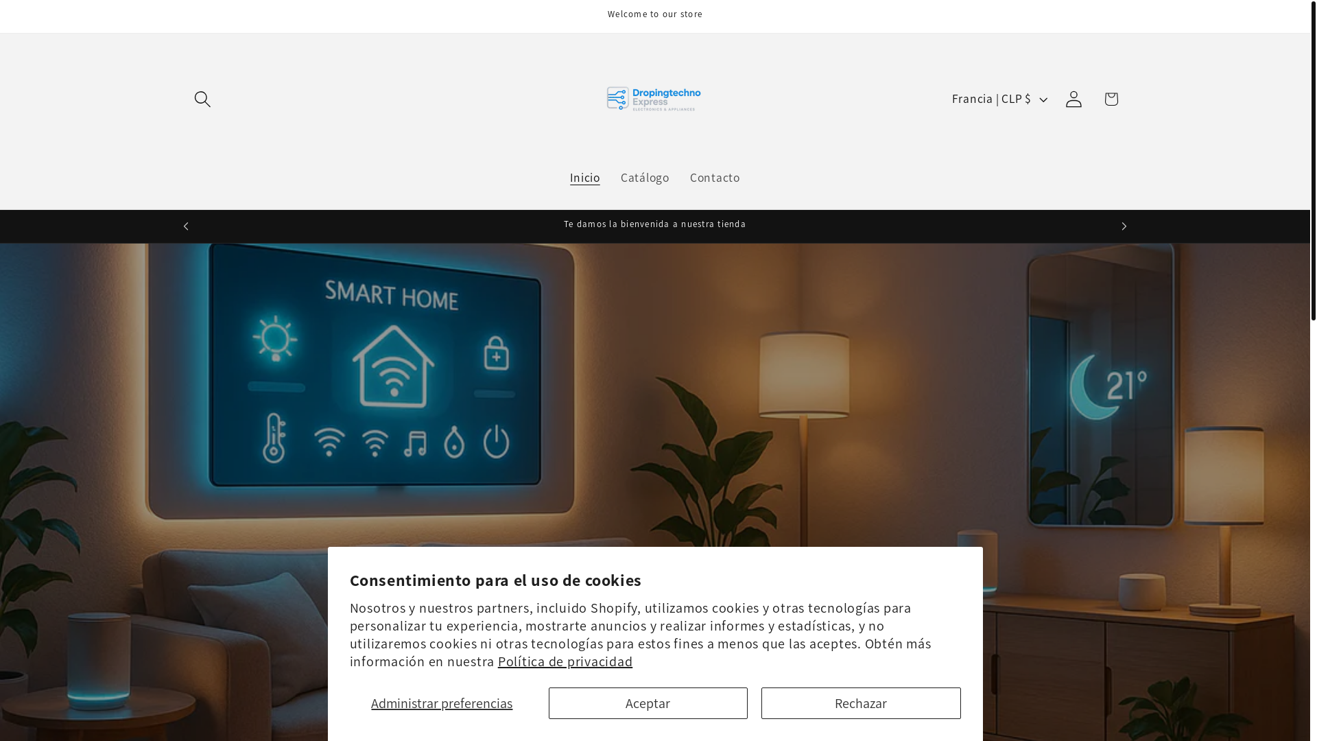 website screenshot of https://droperingisaias.com/