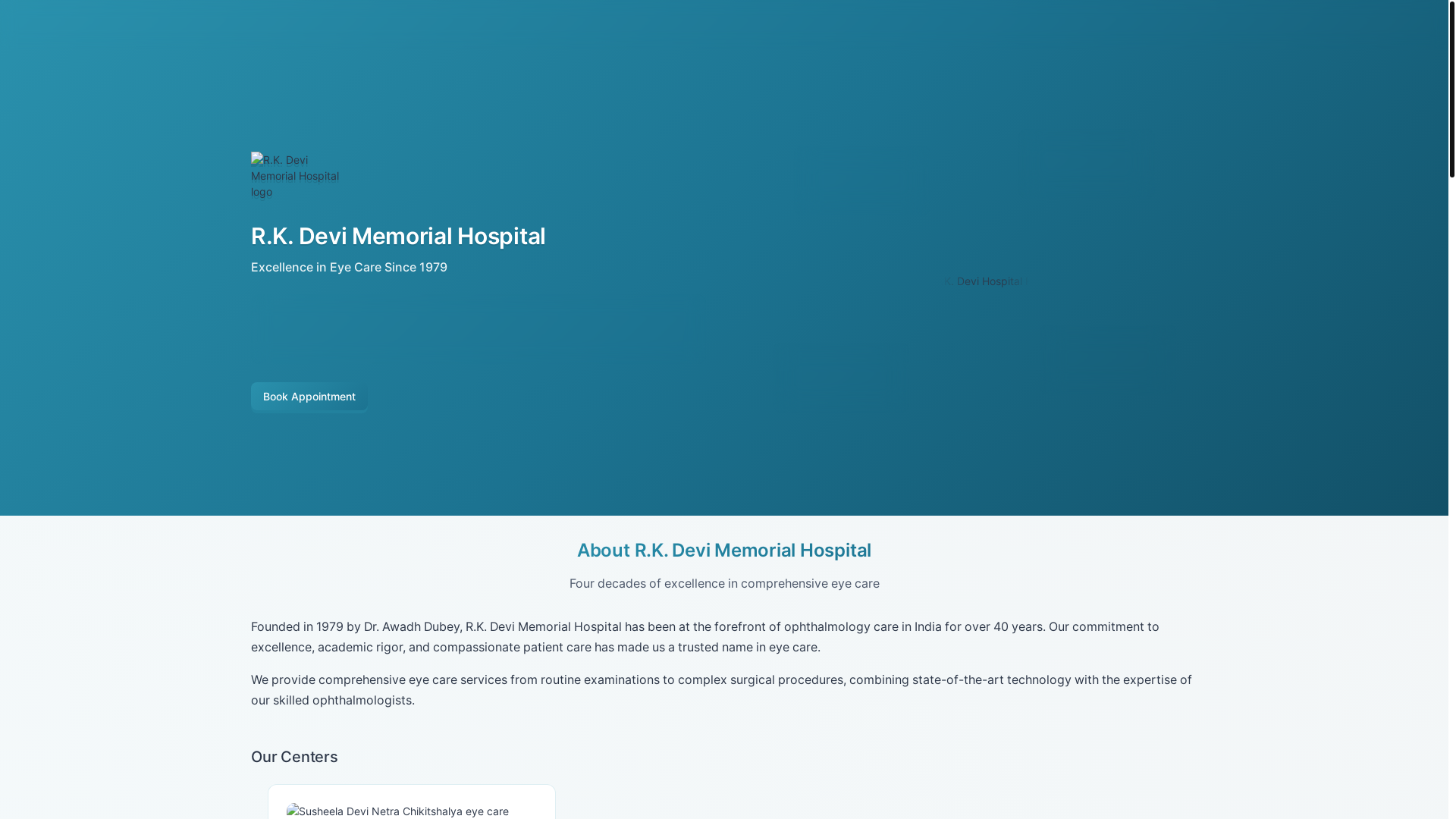 website screenshot of https://rkdevi-website.pages.dev/