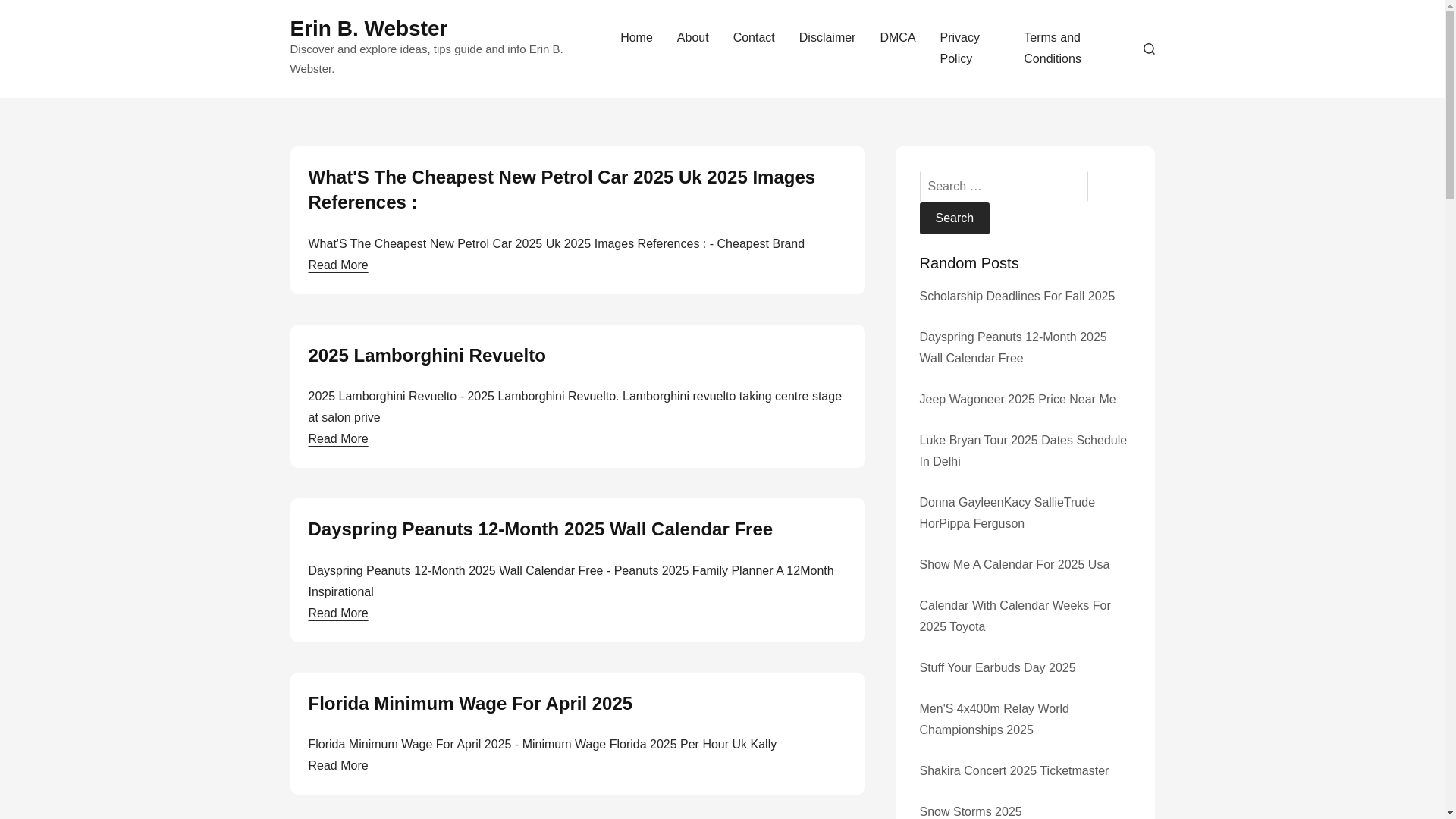 website screenshot of https://erinbwebster.pages.dev/