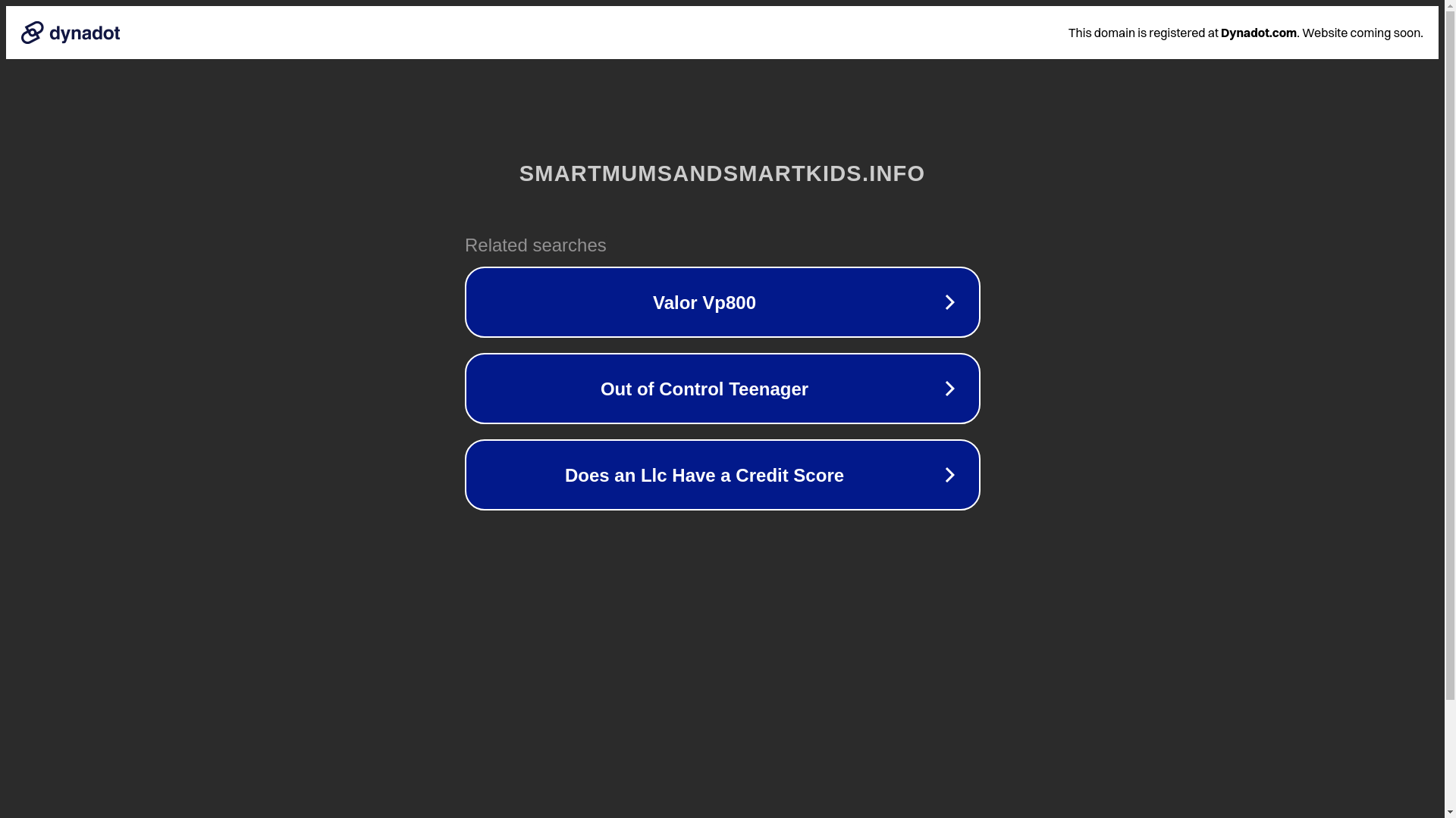 website screenshot of https://smartmumsandsmartkids.info/