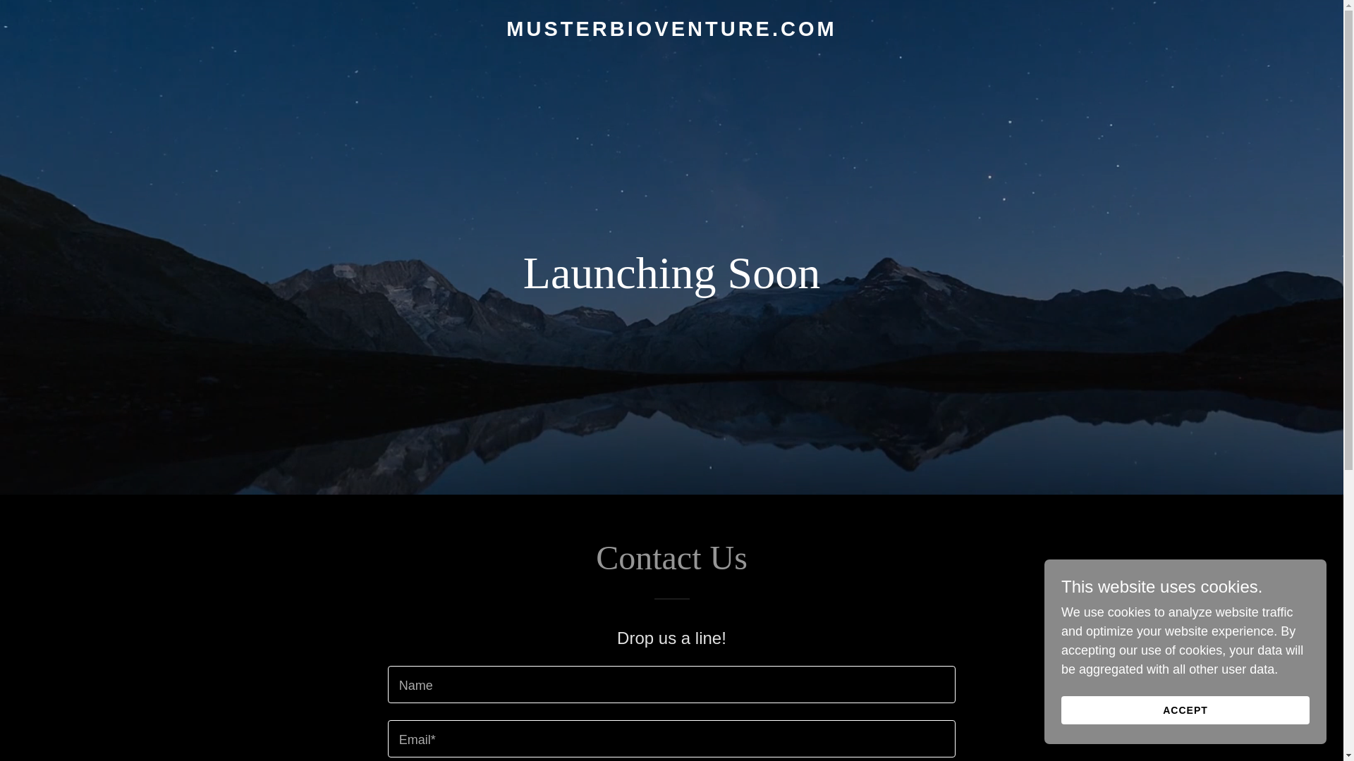 website screenshot of https://musterbioventure.com/