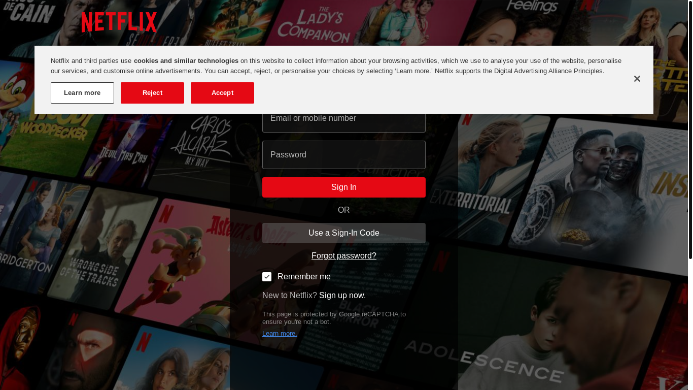 website screenshot of https://auth.neflix.com.support-recovery-account.zcvcddbrb.64-23-247-28.cprapid.com/fc42b9e3-db94-4491-943d-76862fbb4fa2?email=chartinayholt@yahoo.com