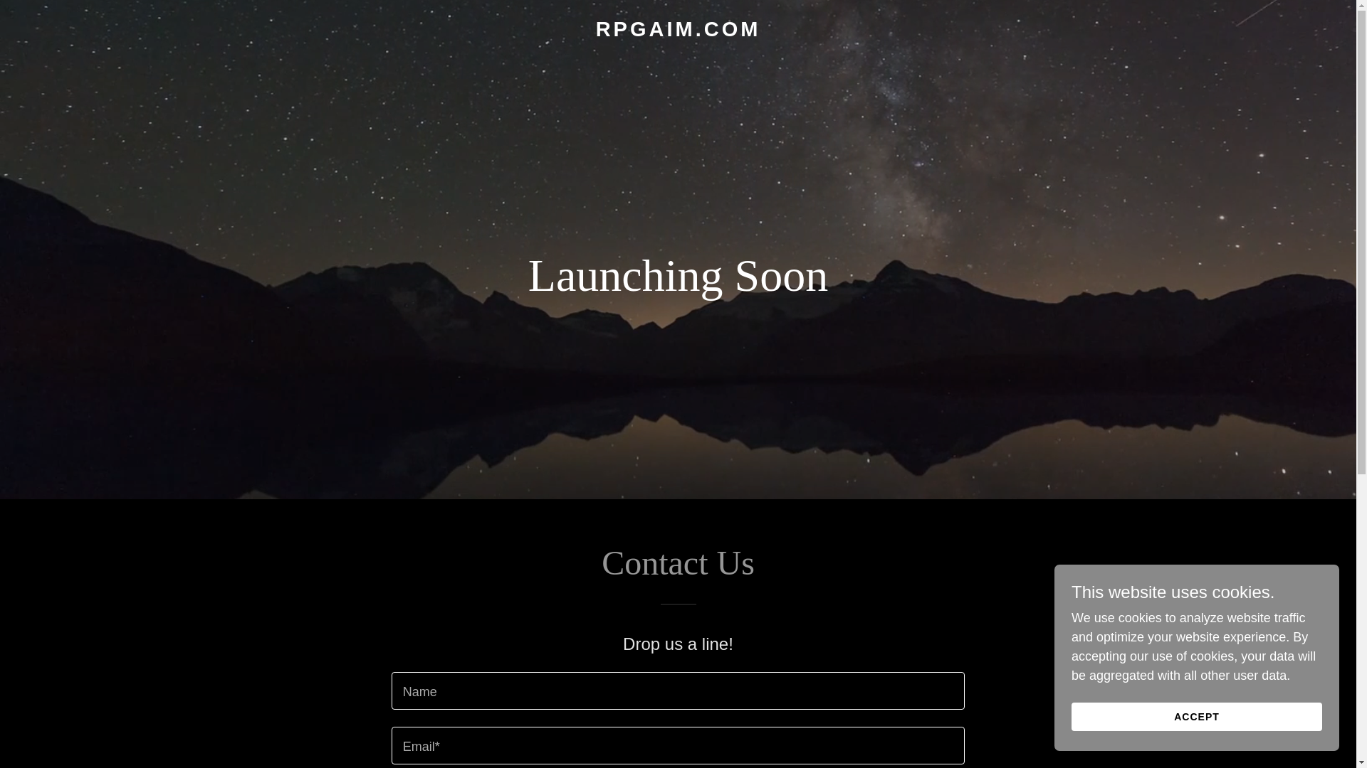 website screenshot of https://rpgaim.com/