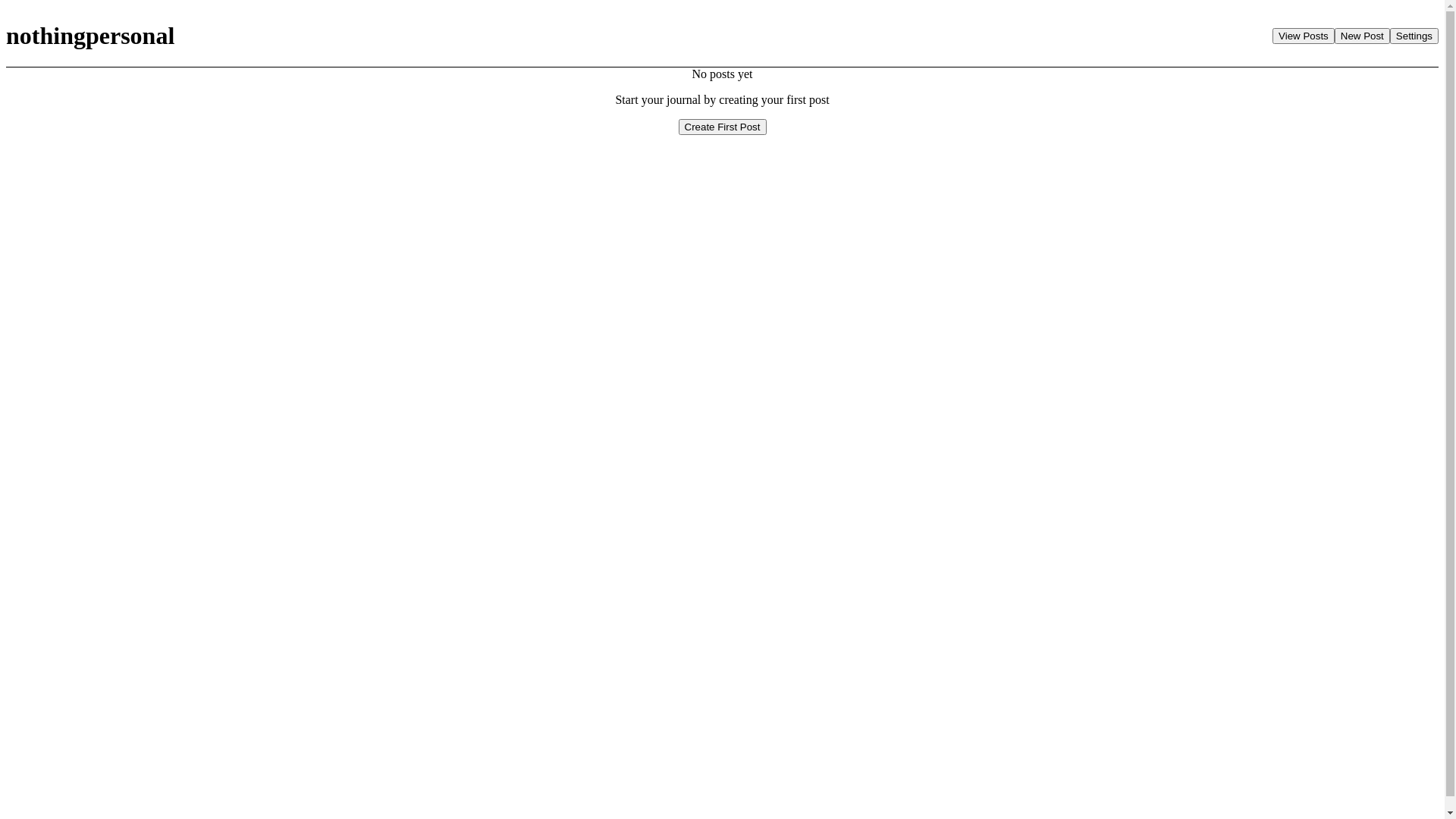 website screenshot of https://nothingpersonal.pages.dev/