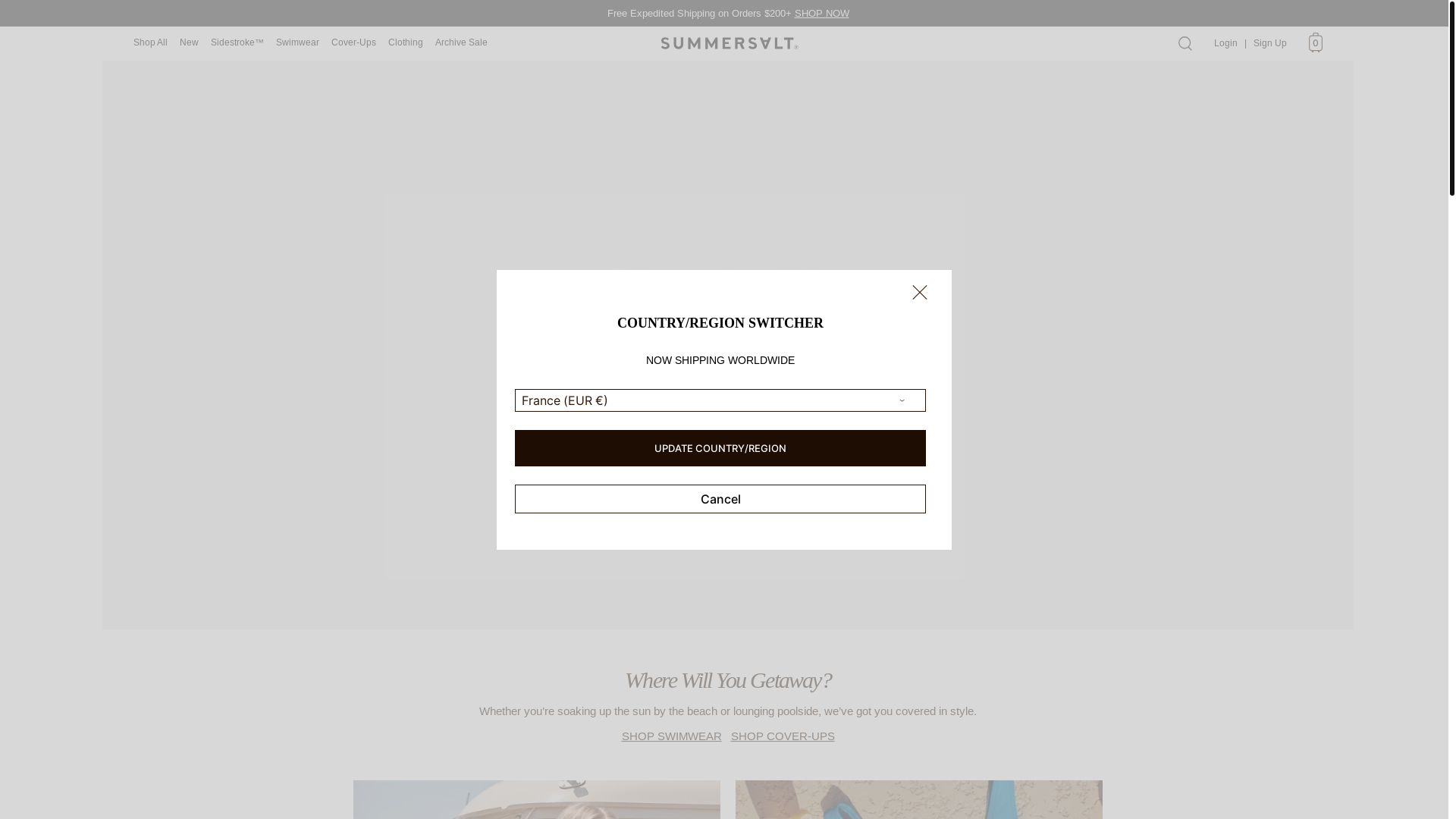 website screenshot of https://summersalt.autos/