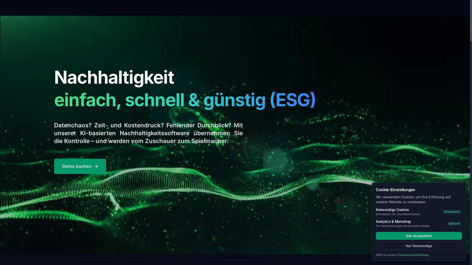 website screenshot of https://dotesgx.com/