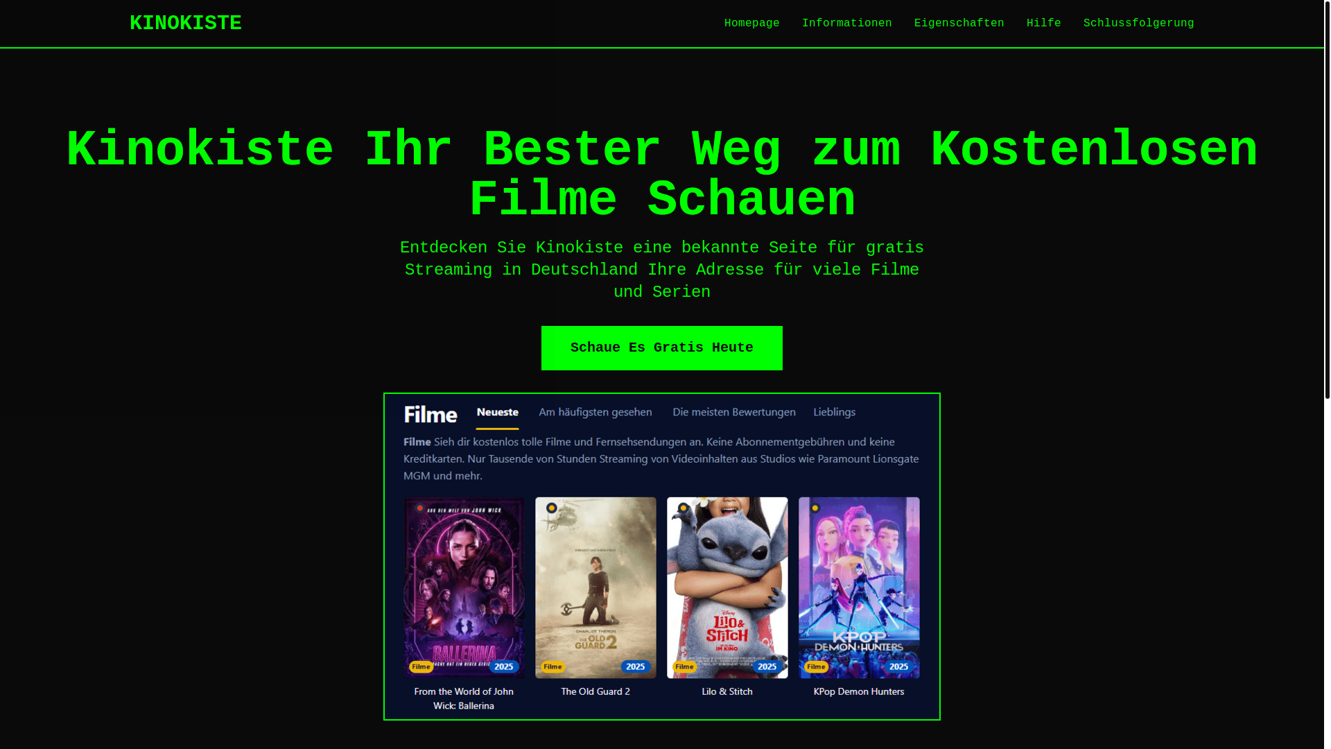 website screenshot of https://kinokiste-3qez.pages.dev/