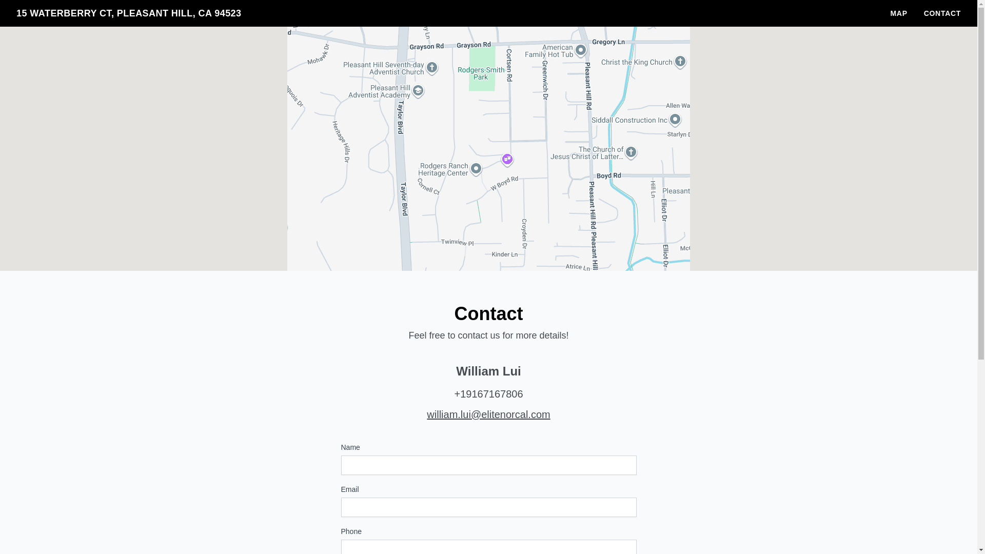 website screenshot of https://15waterberryct.com/