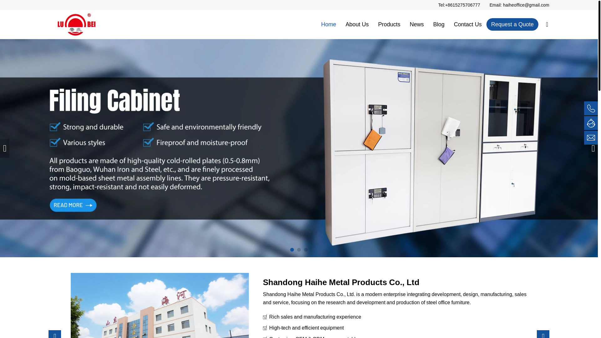 website screenshot of https://haiheoffice.com/