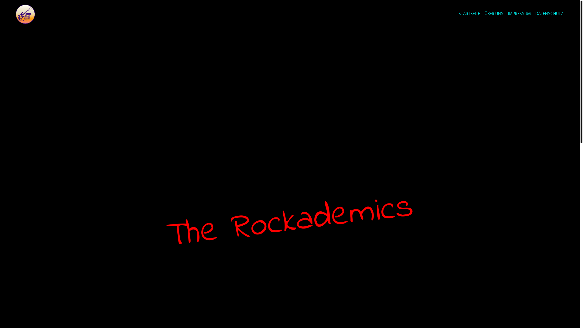website screenshot of https://rockademics.name/