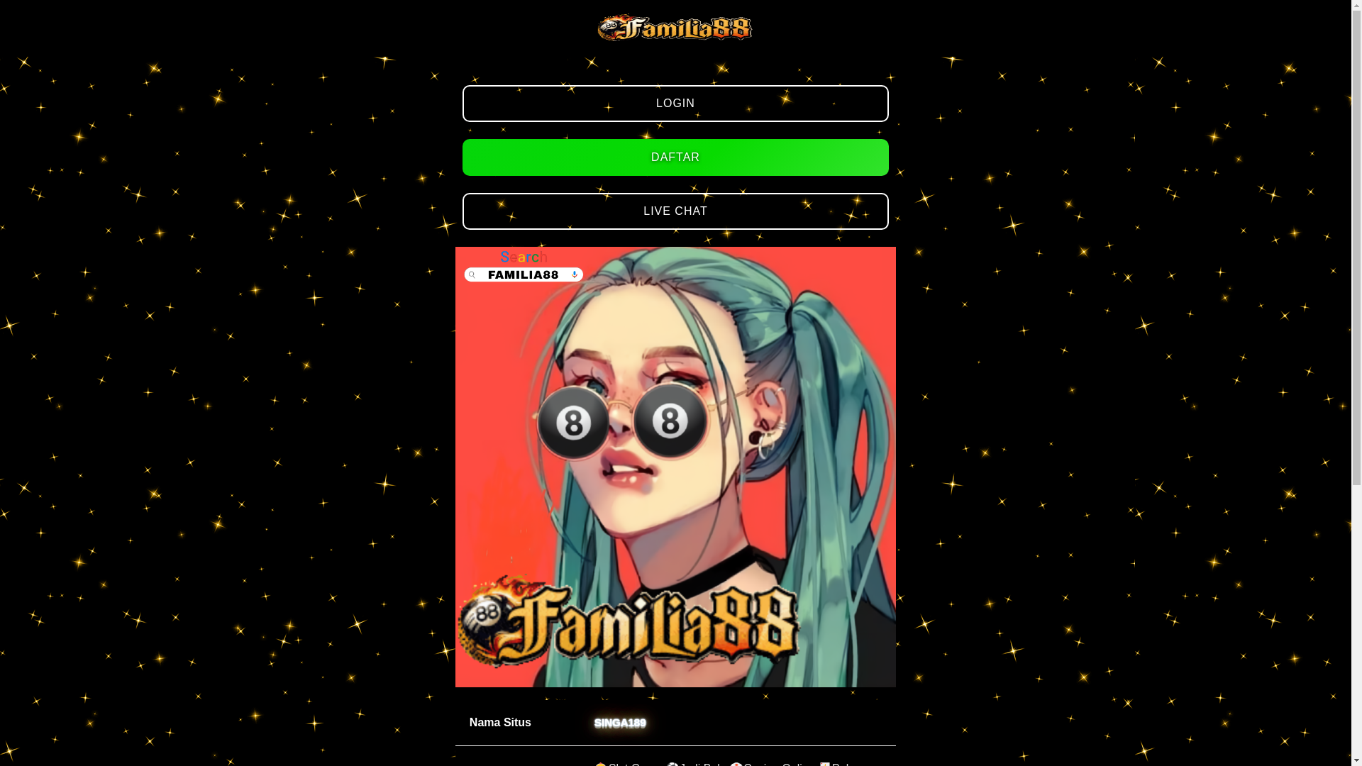 website screenshot of https://aceard-familia88.pages.dev/