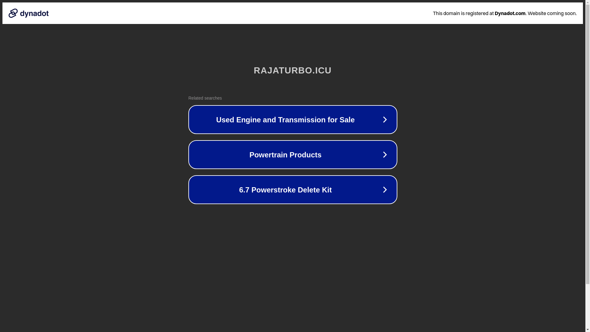 website screenshot of https://rajaturbo.icu/