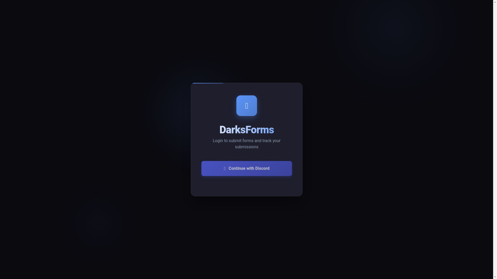 website screenshot of https://darkservicesforms.com/
