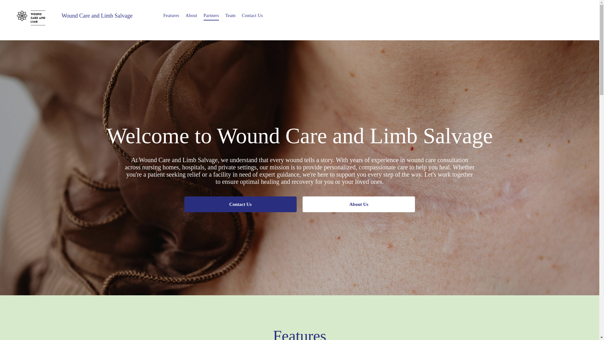website screenshot of https://woundhomecare.org/