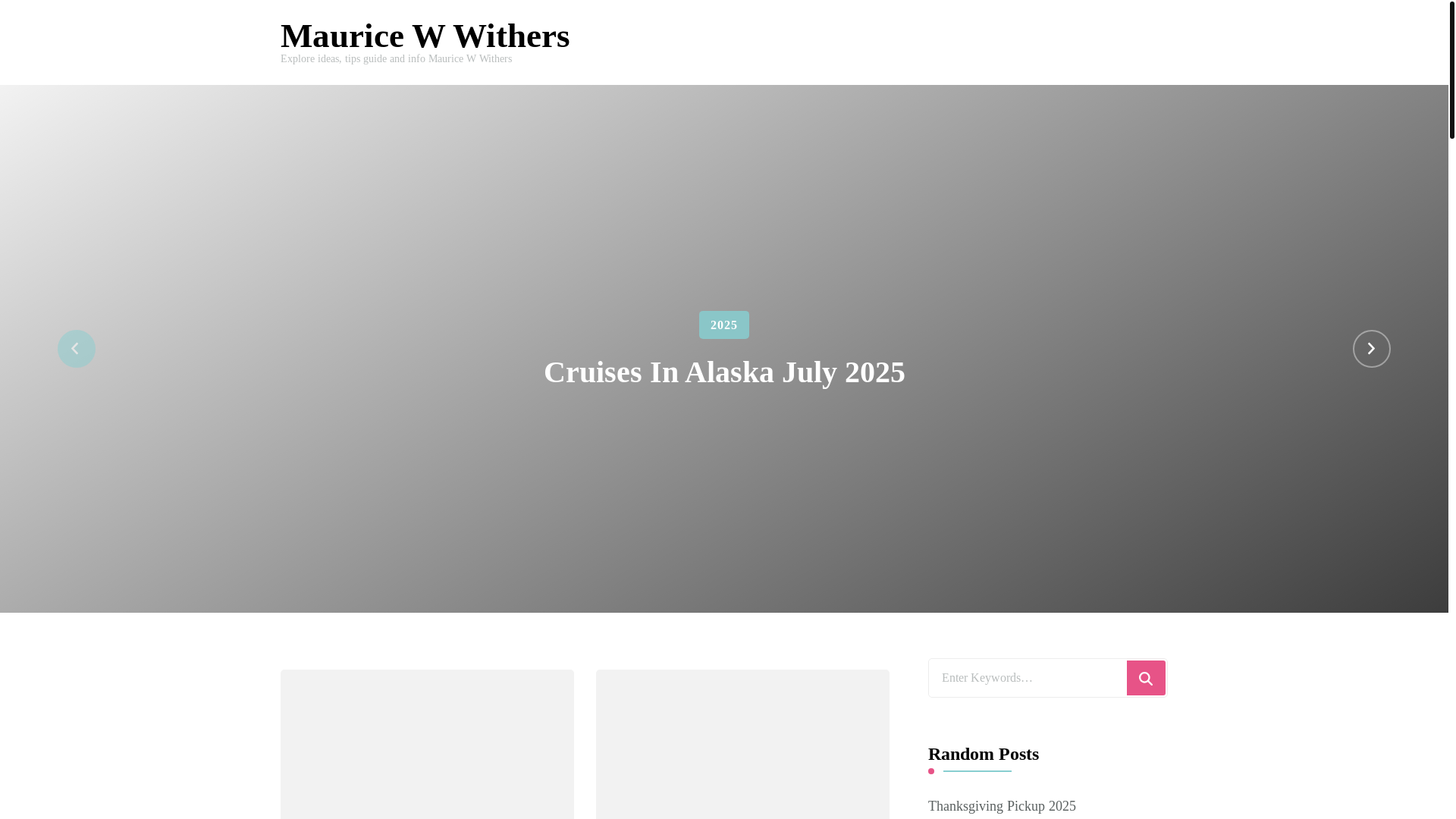 website screenshot of https://mauricewwithersd.pages.dev/