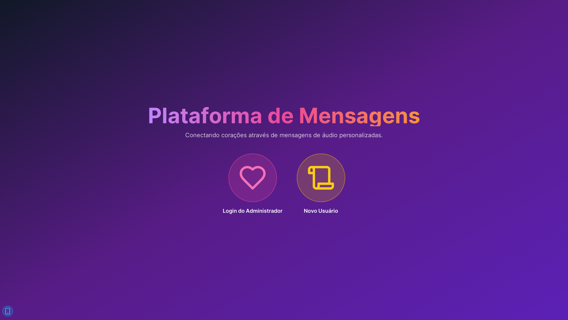 website screenshot of https://somdocoracao.org/