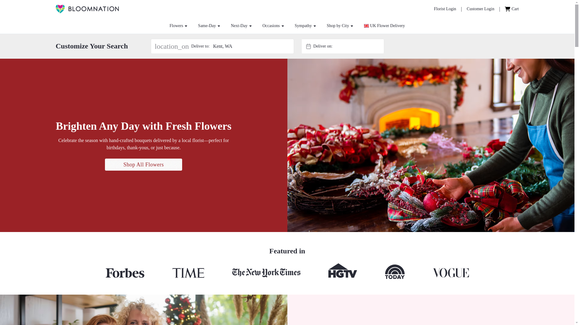 website screenshot of https://bloomnation.com/
