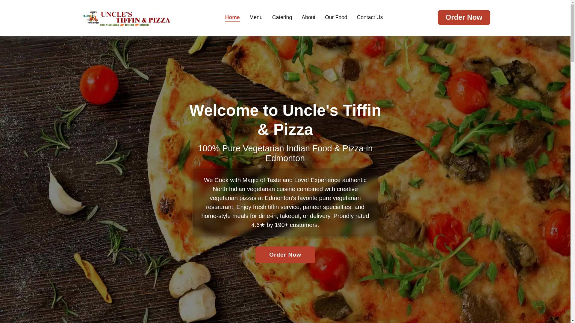 website screenshot of https://unclestiffinandpizza.ca/