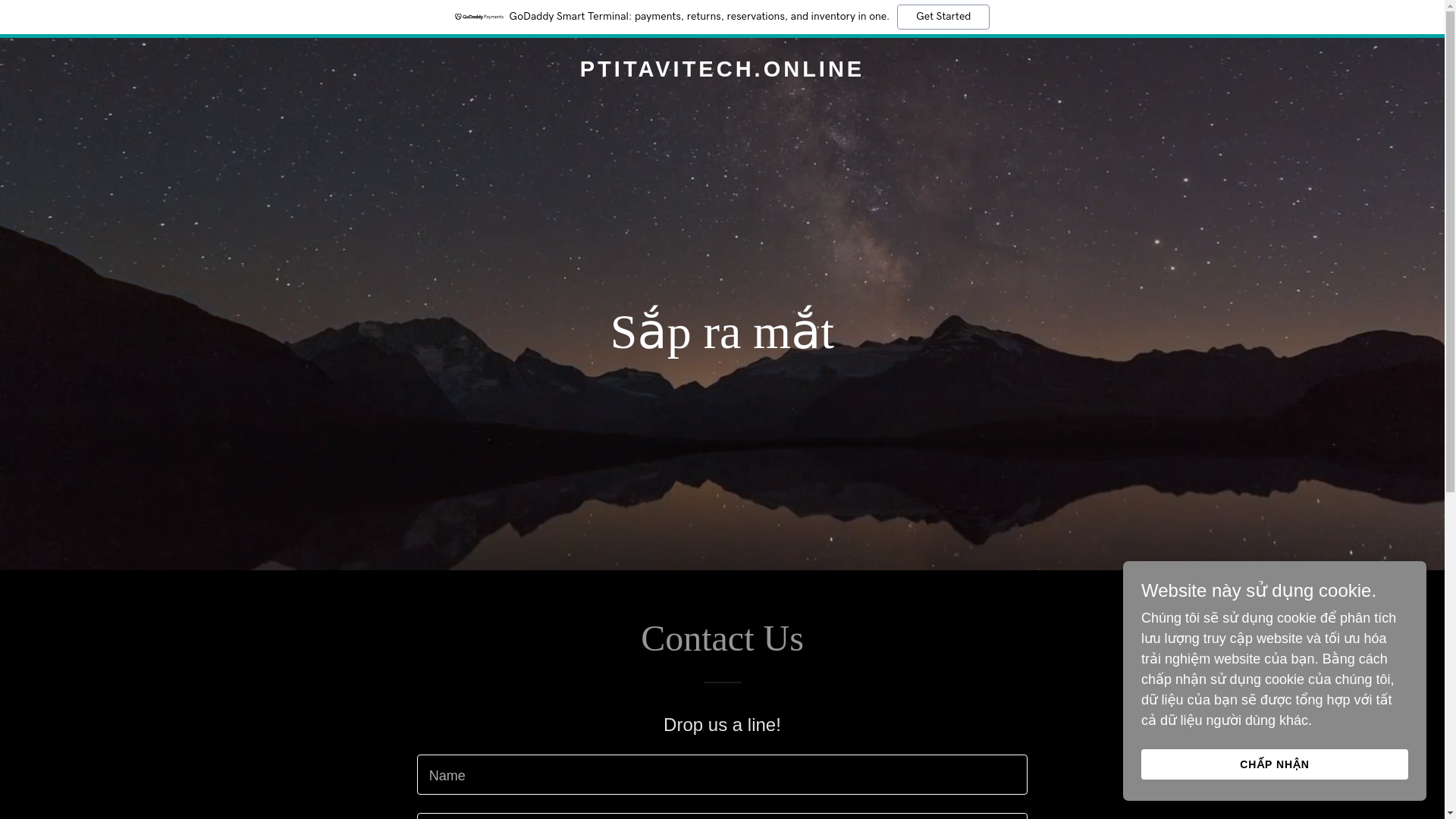 website screenshot of https://ptitavitech.online/