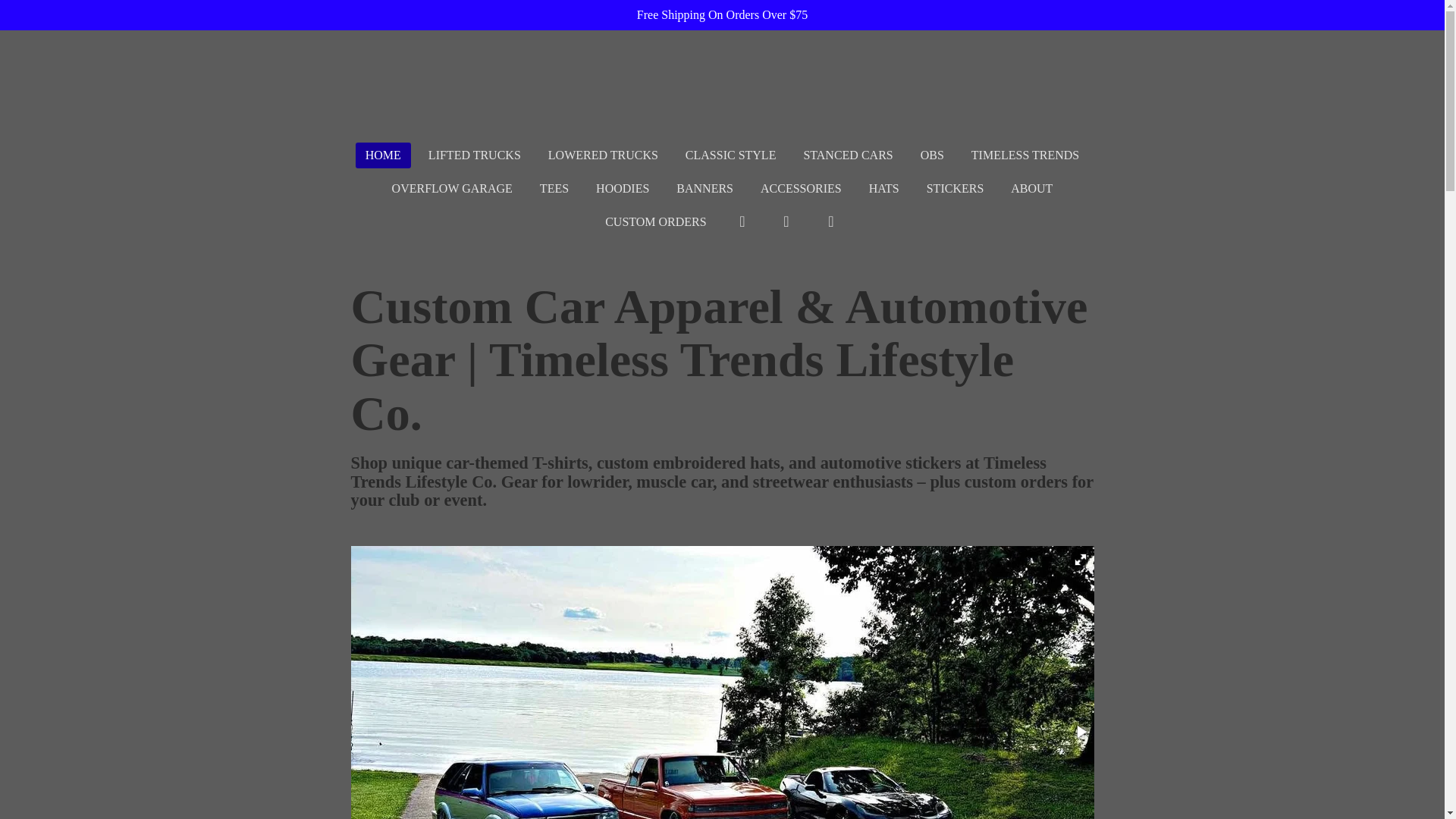 website screenshot of https://timelesstrendslifestyleclothingco.com/