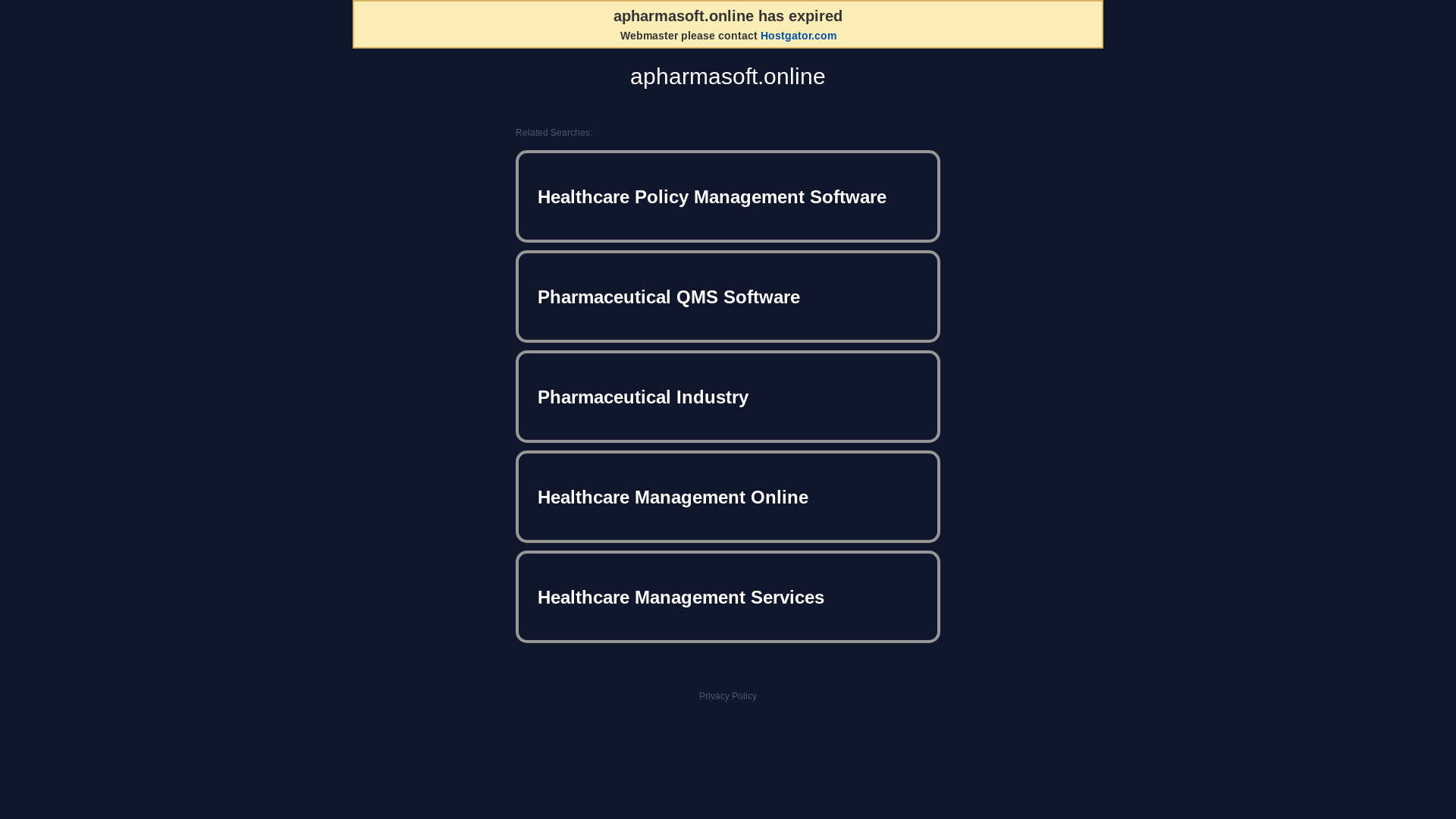 website screenshot of https://apharmasoft.online/