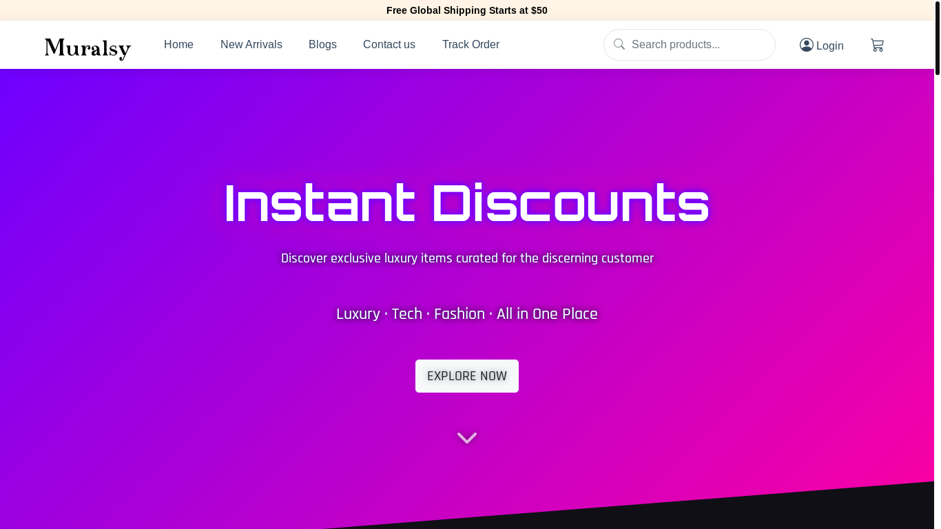 website screenshot of https://artdecor1.top/