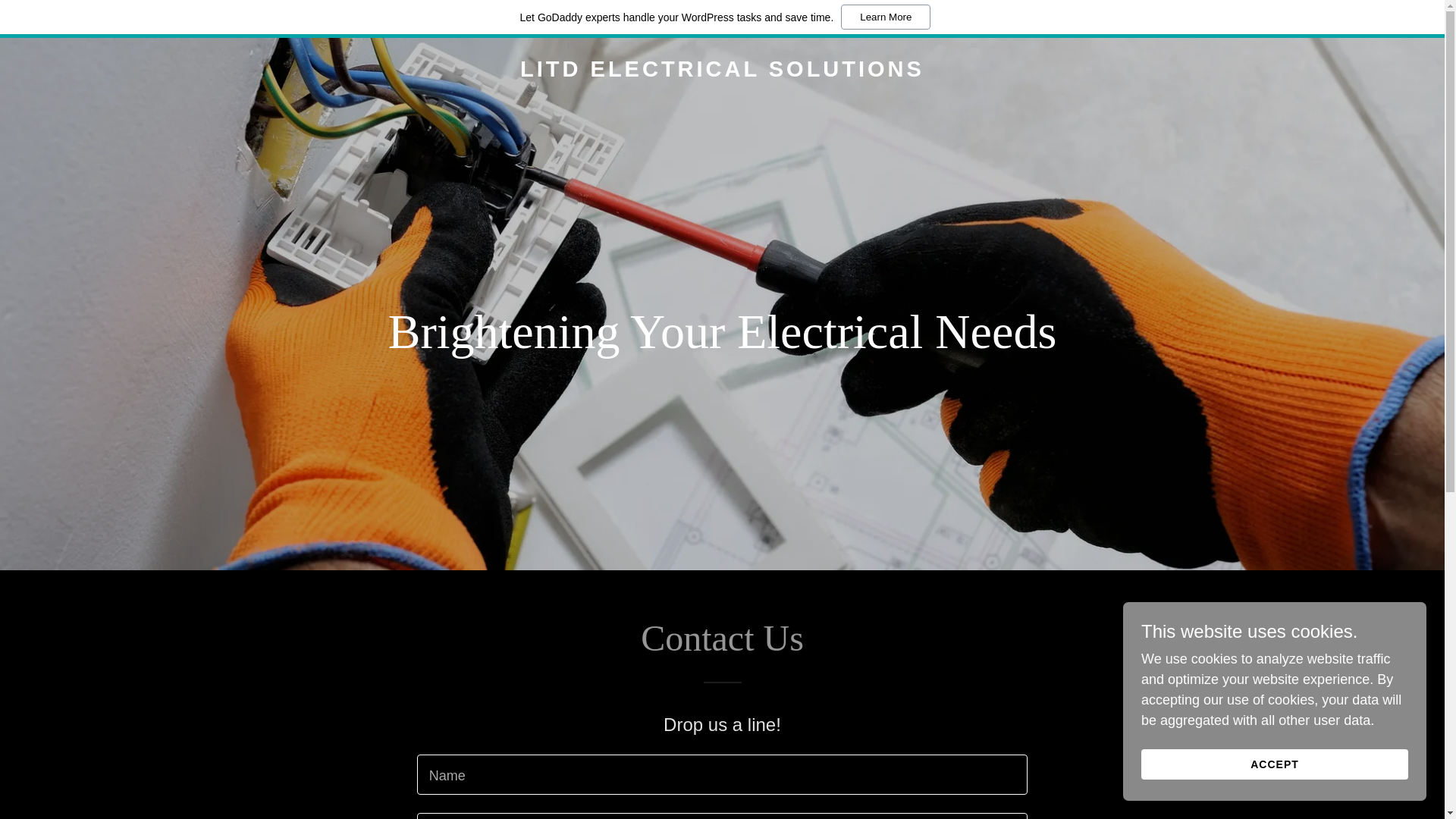 website screenshot of https://litdelectric.com/