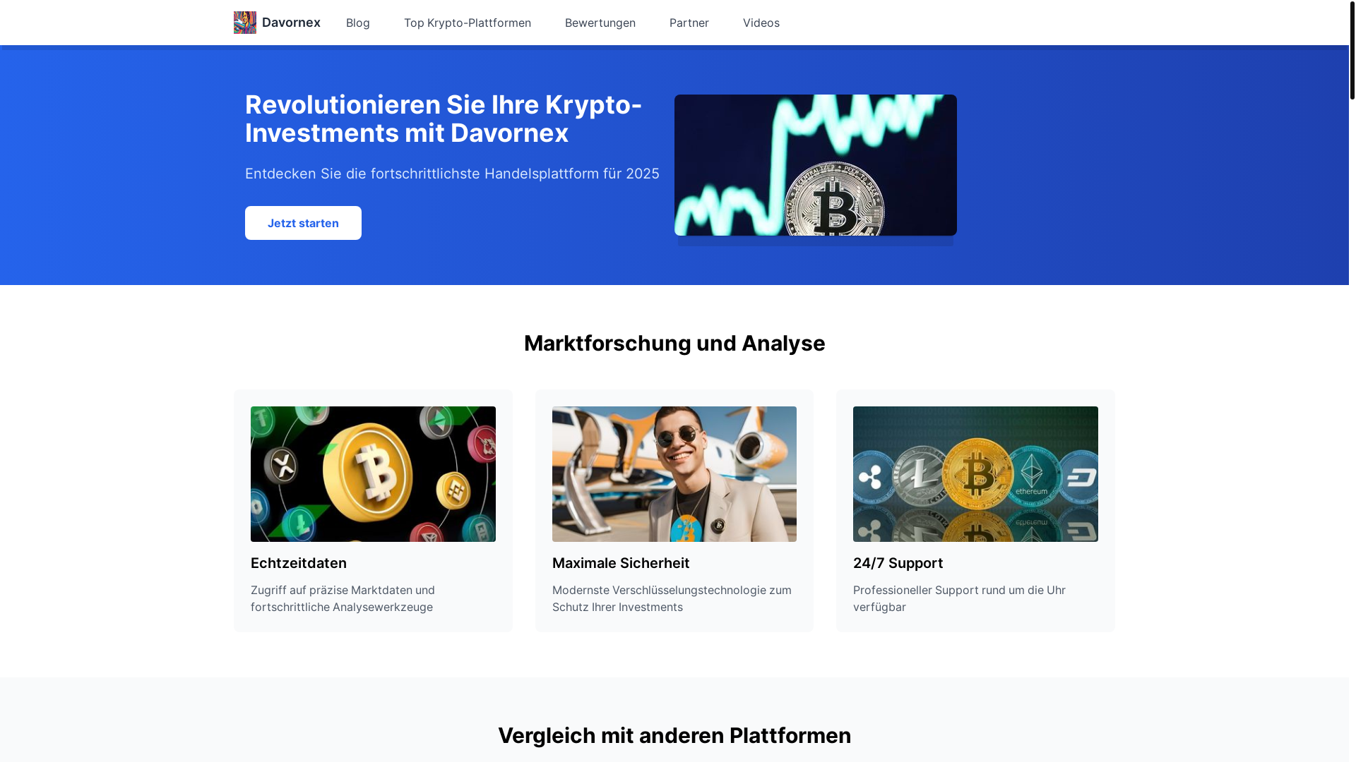 website screenshot of https://davornex-app.wiki/