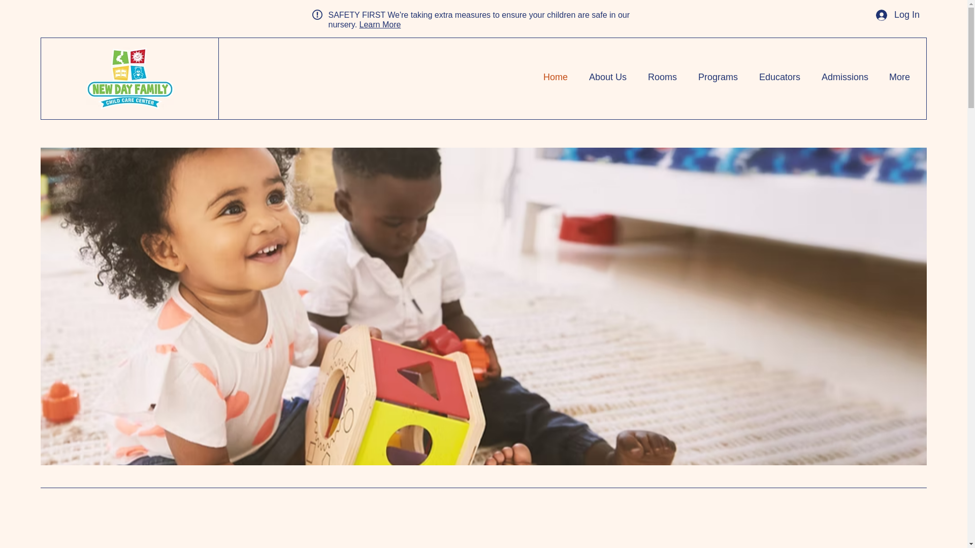 website screenshot of https://newdayfamilychildcare.com/