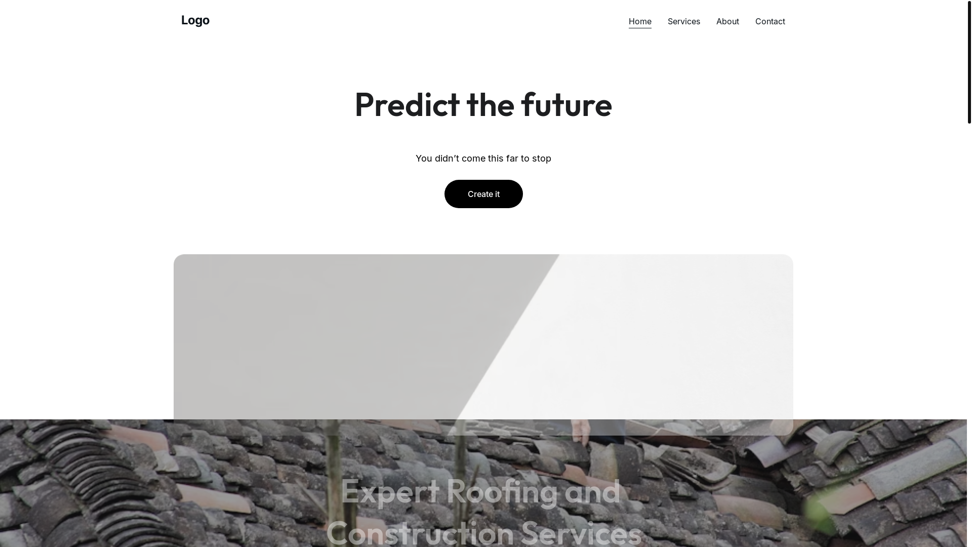 website screenshot of https://roofinservice.builders/