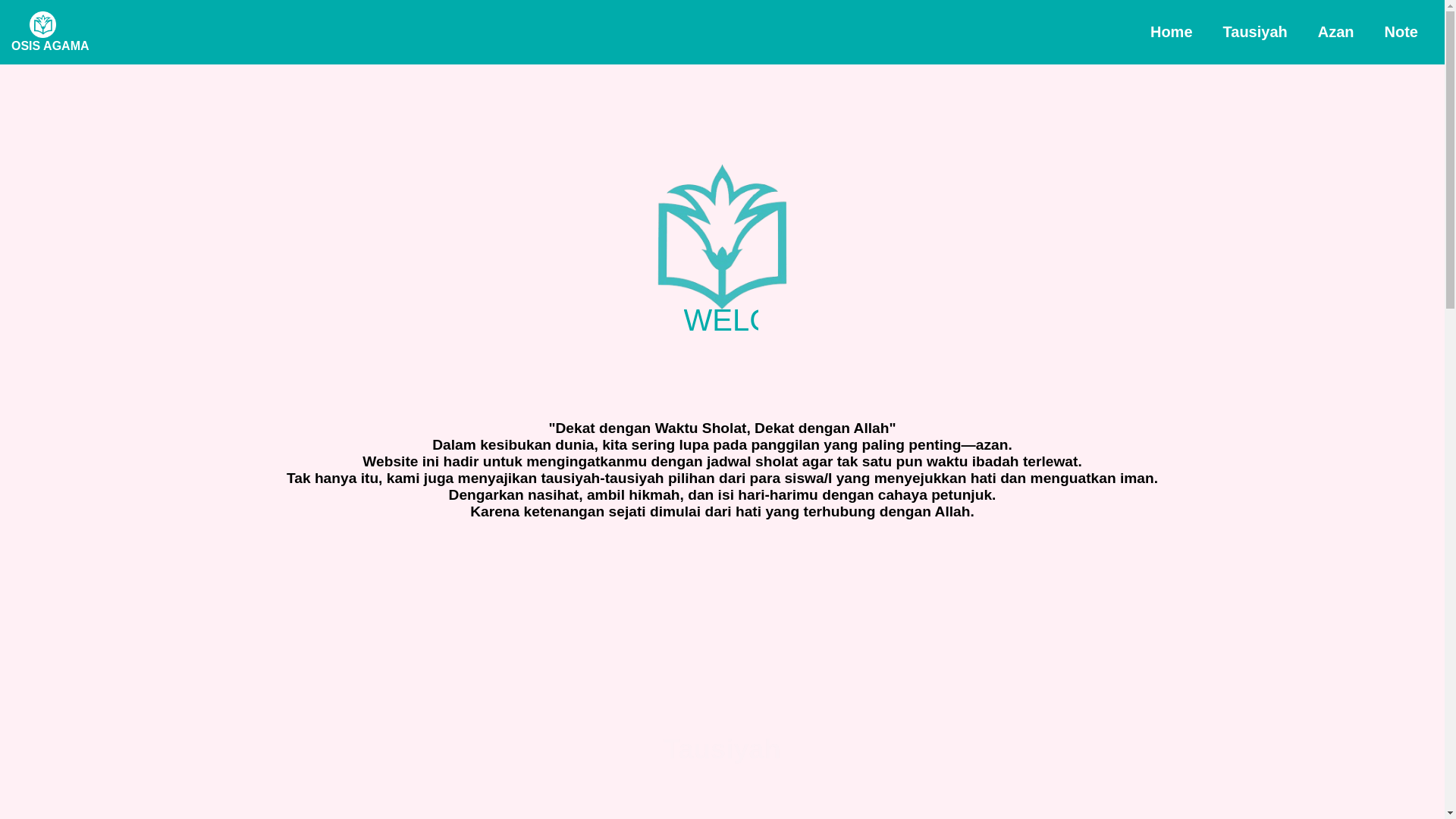 website screenshot of https://osis-agama.pages.dev/
