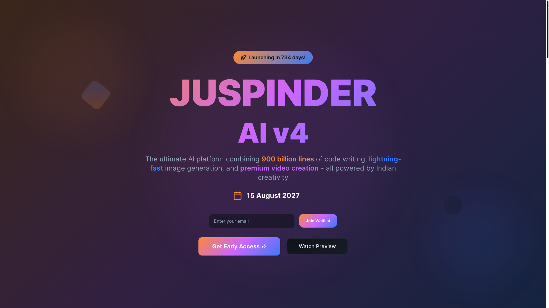website screenshot of https://juspinder-ai.pages.dev/