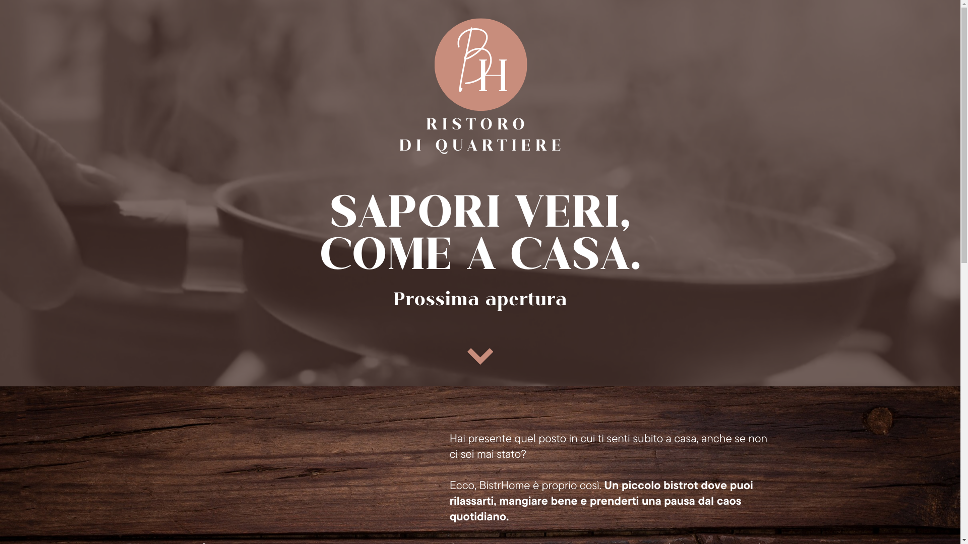 website screenshot of https://bistrhomemilano.com/