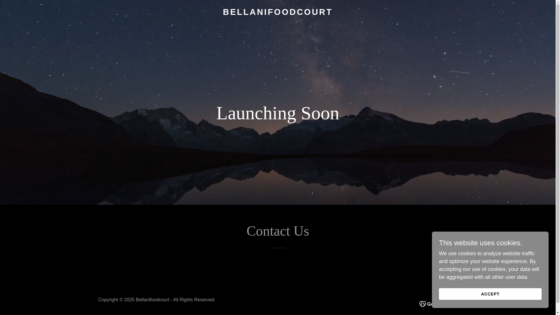 website screenshot of https://bellanifoodcourt.com/