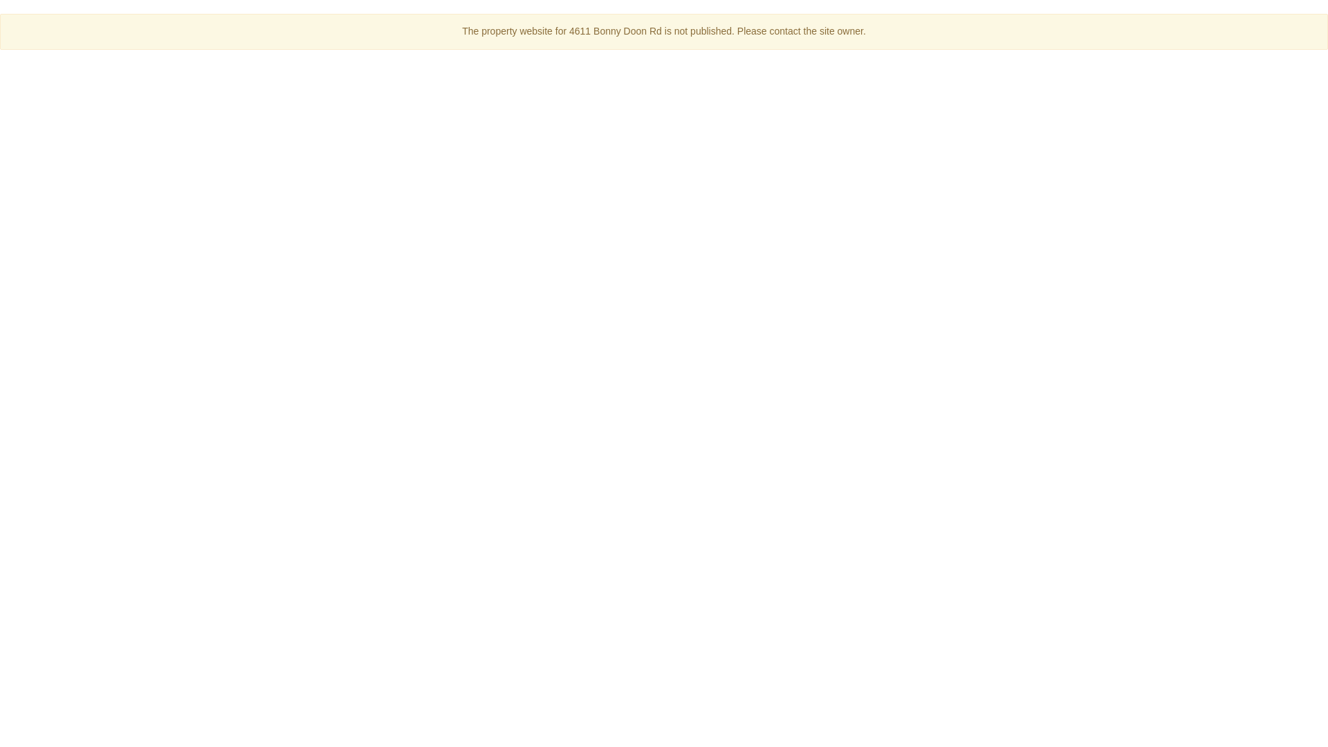 website screenshot of https://4611bonnydoon.com/