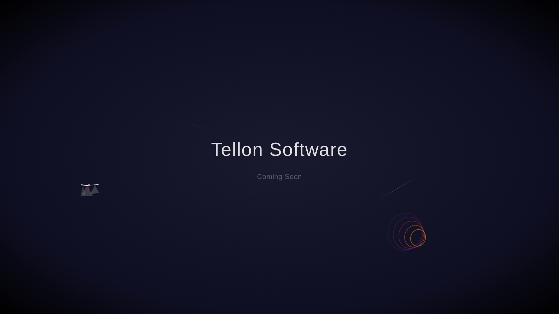 website screenshot of https://tellonsoftware.co.uk/