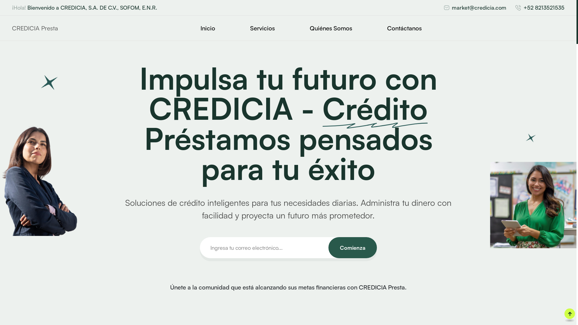 website screenshot of https://www-credicia-com.pages.dev/