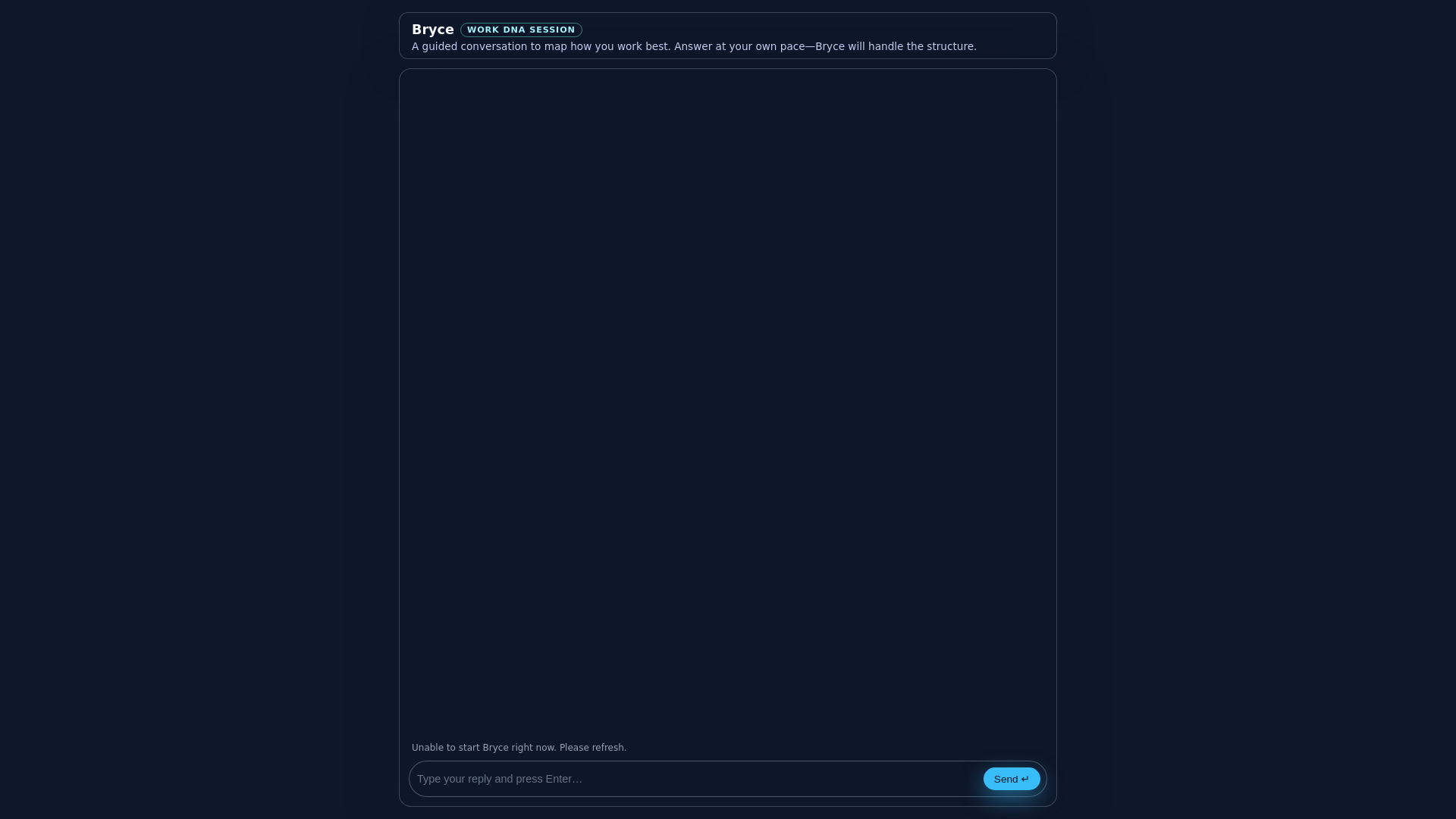 website screenshot of https://bryce-myworkdna.pages.dev/