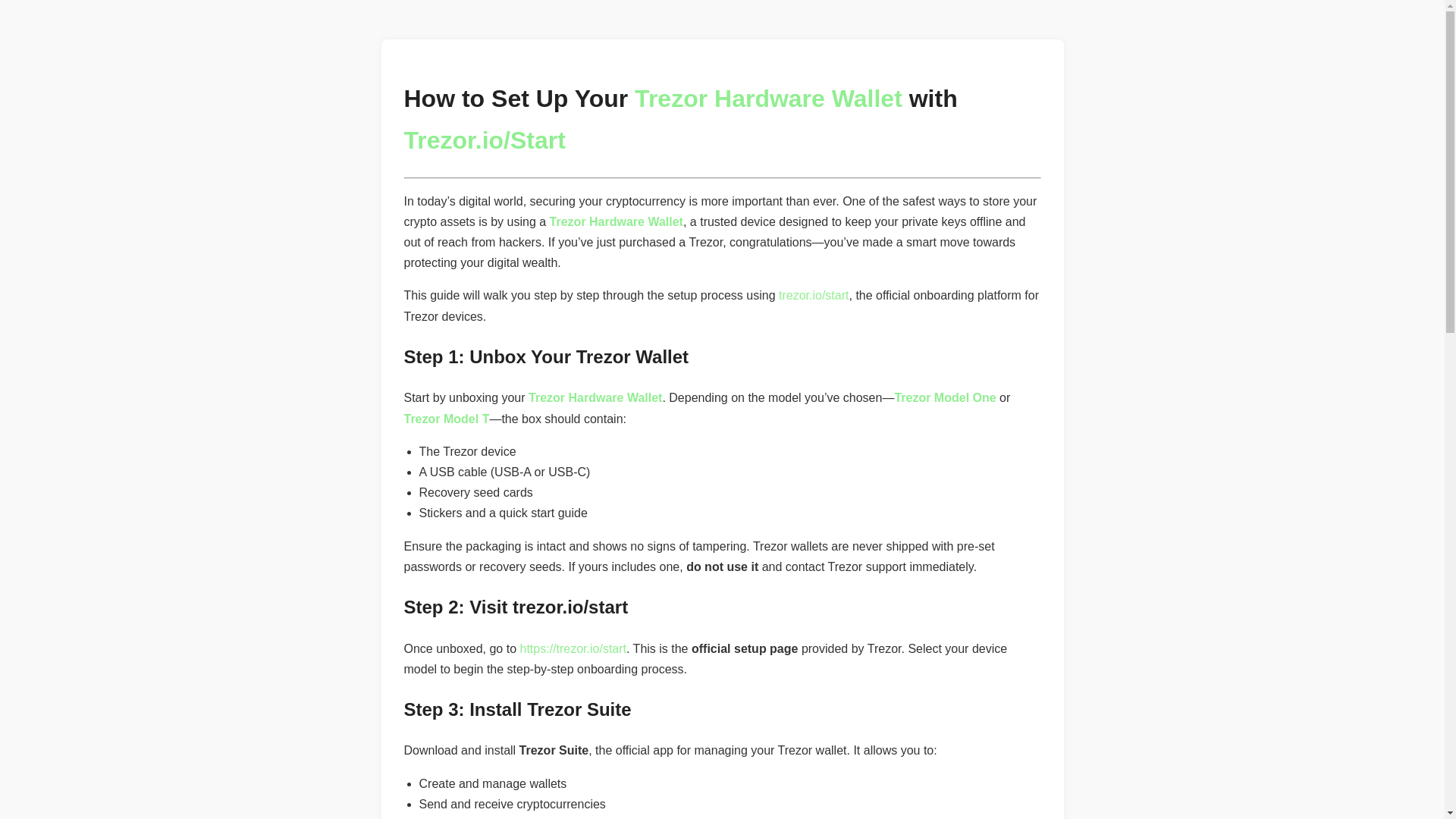 website screenshot of https://versiom-trezer-suite.pages.dev/