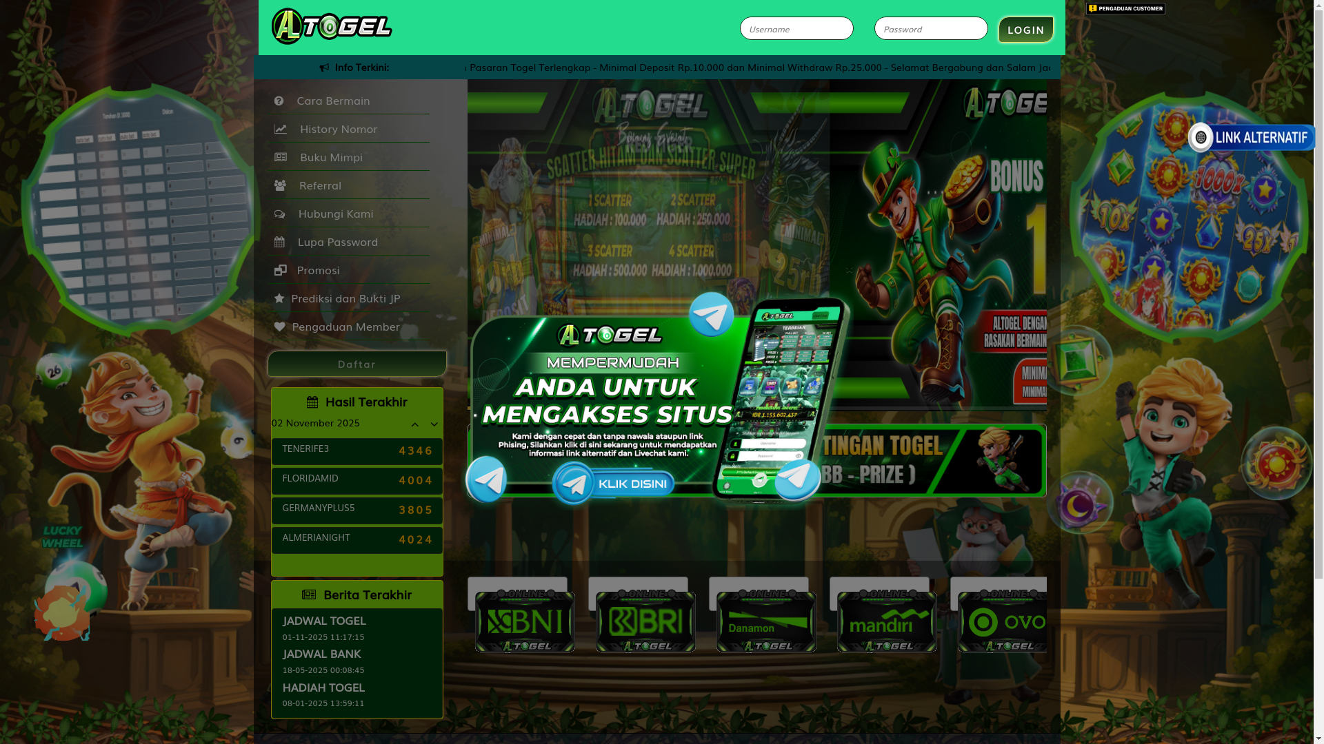 website screenshot of https://altosix.icu/