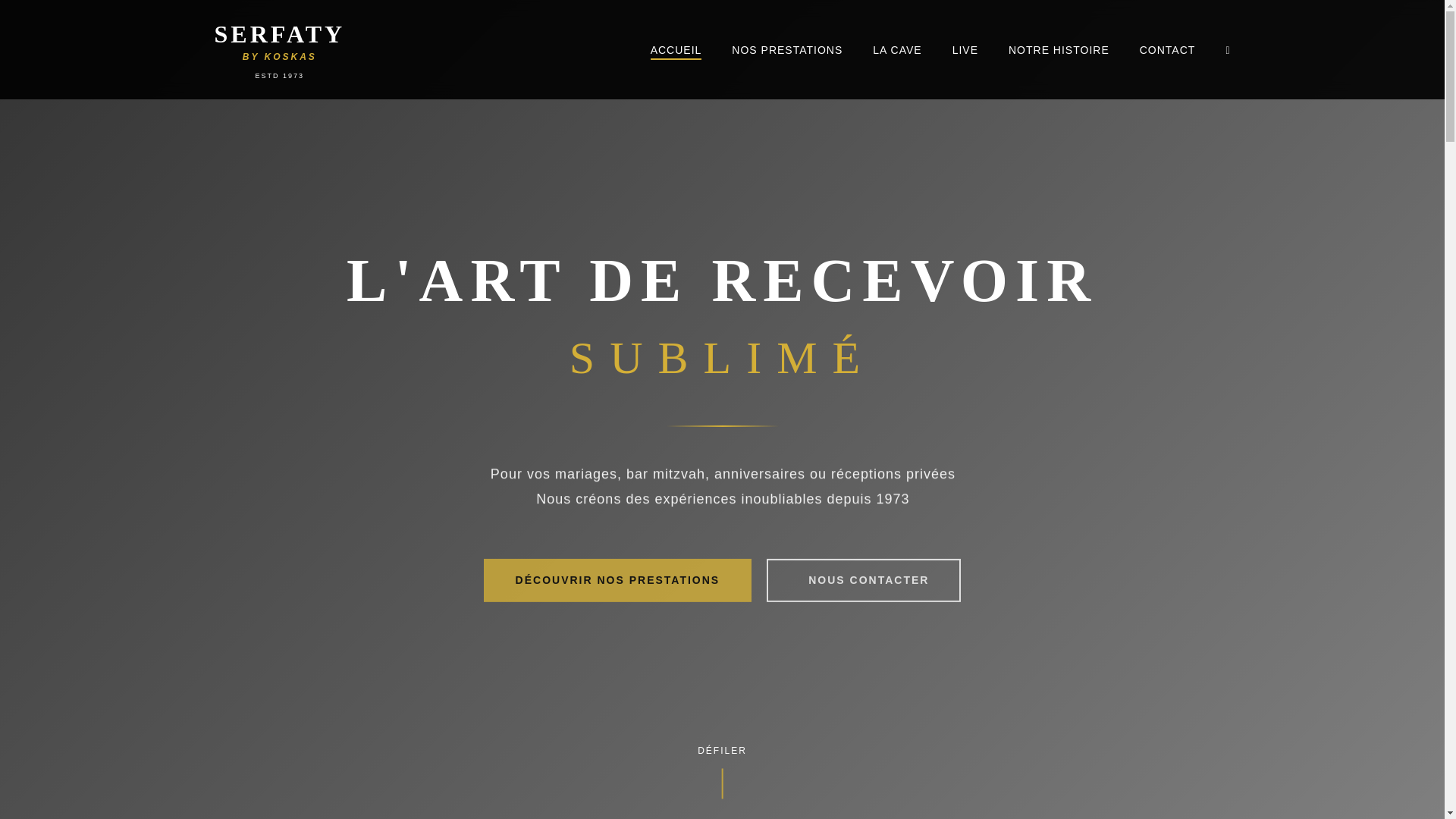 website screenshot of https://serfaty-by-koskas.pages.dev/