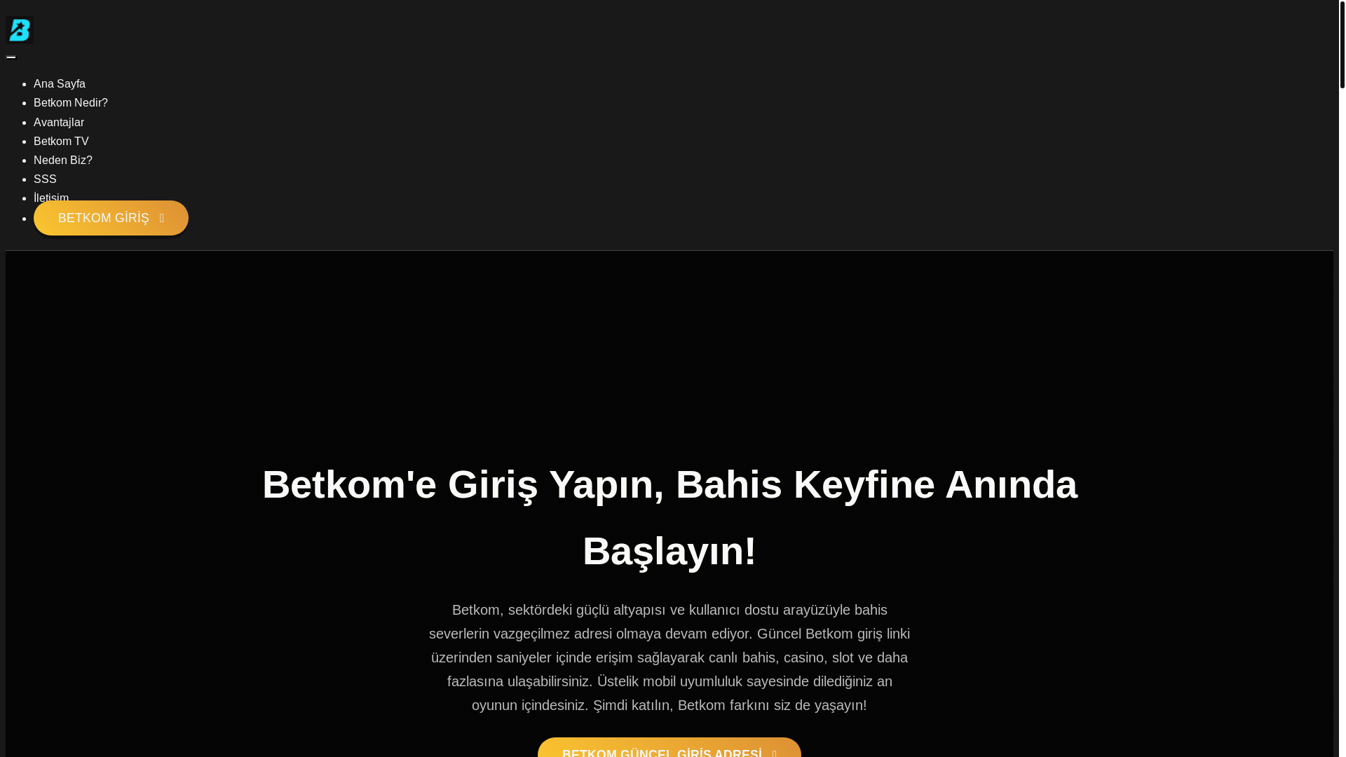 website screenshot of https://betkom2025net.com/